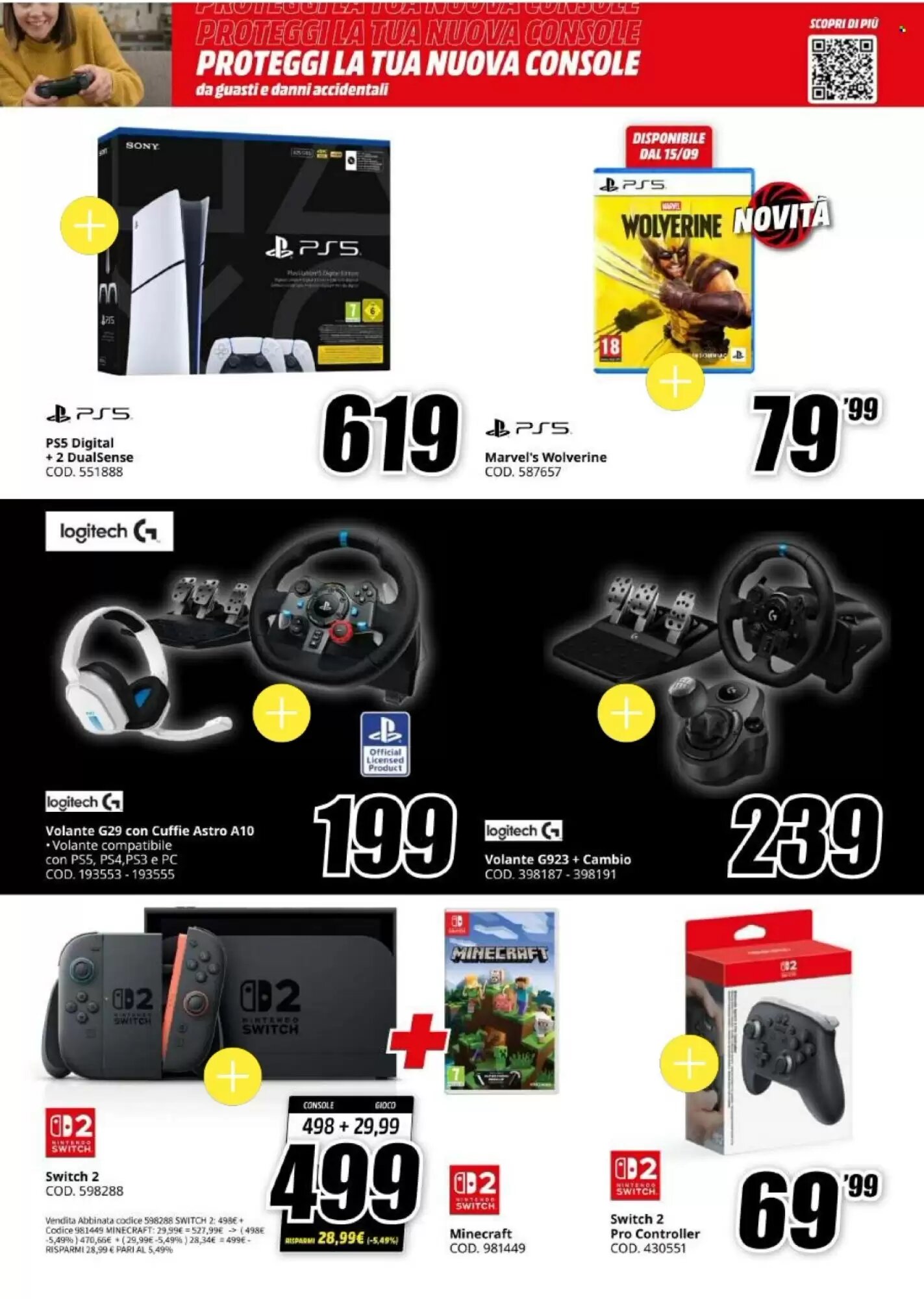 Volantino promozionale MediaWorld  valide dal 14/09/2026 - Pagina 17.
