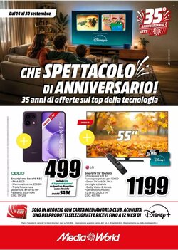 Volantino promozionale MediaWorld  valide dal 14/09/2026