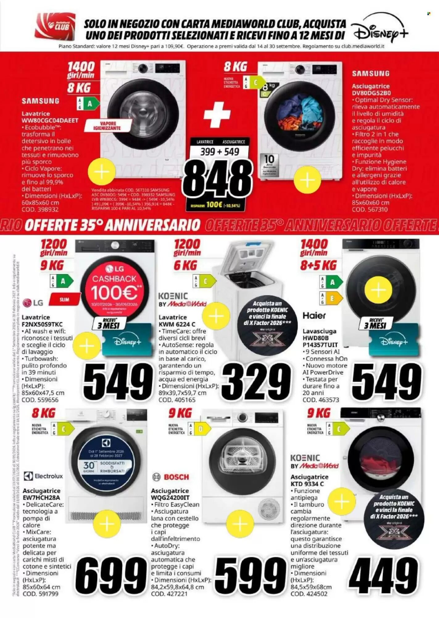 Volantino promozionale MediaWorld  valide dal 14/09/2026 - Pagina 28.