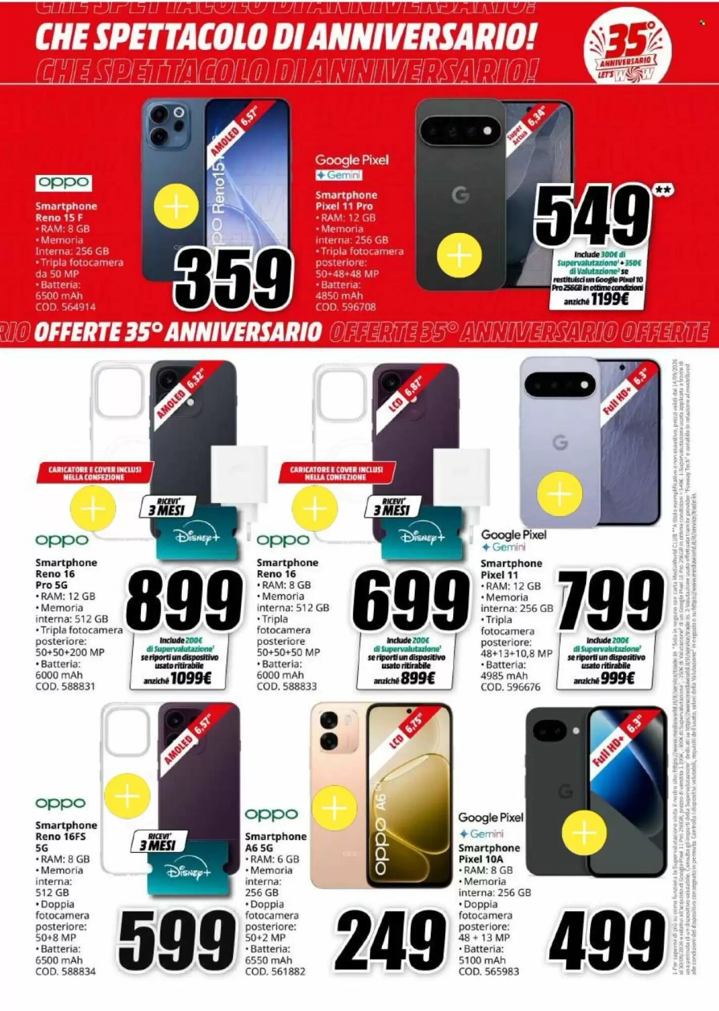 Volantino promozionale MediaWorld  valide dal 14/09/2026 - Pagina 7.