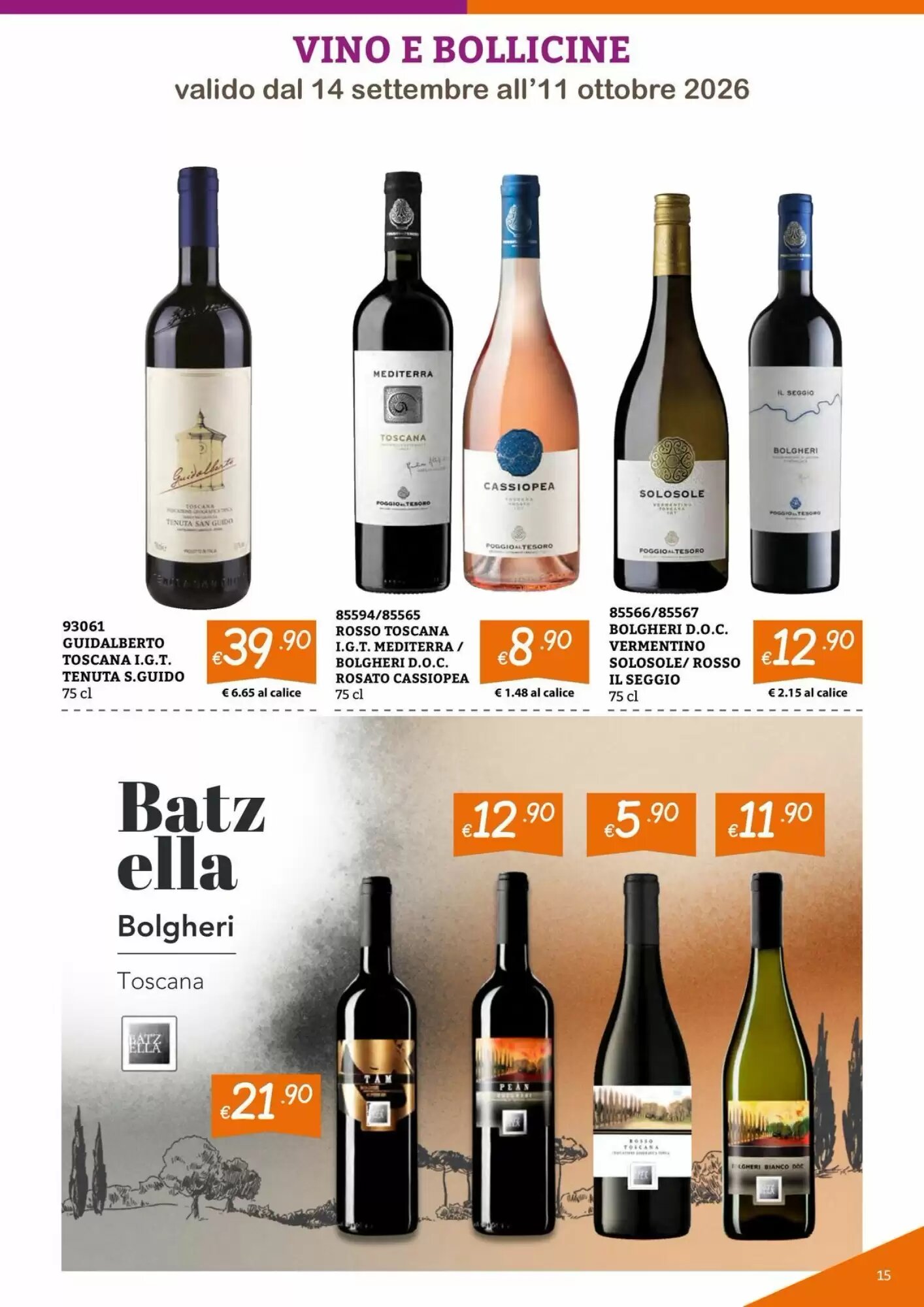 Volantino promozionale Zona  valide dal 14/09/2026 - Pagina 15.