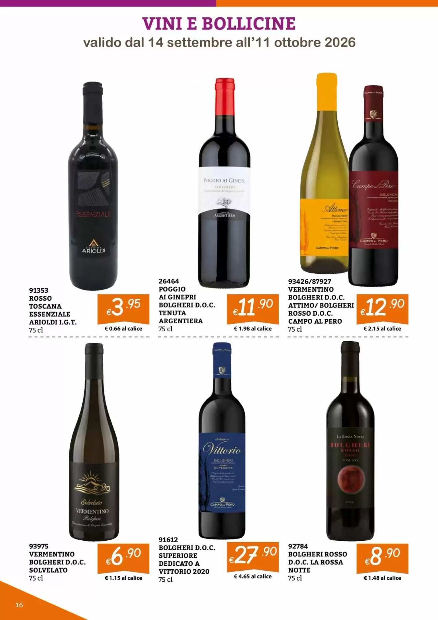 Volantino promozionale Zona  valide dal 14/09/2026 - Pagina 16.