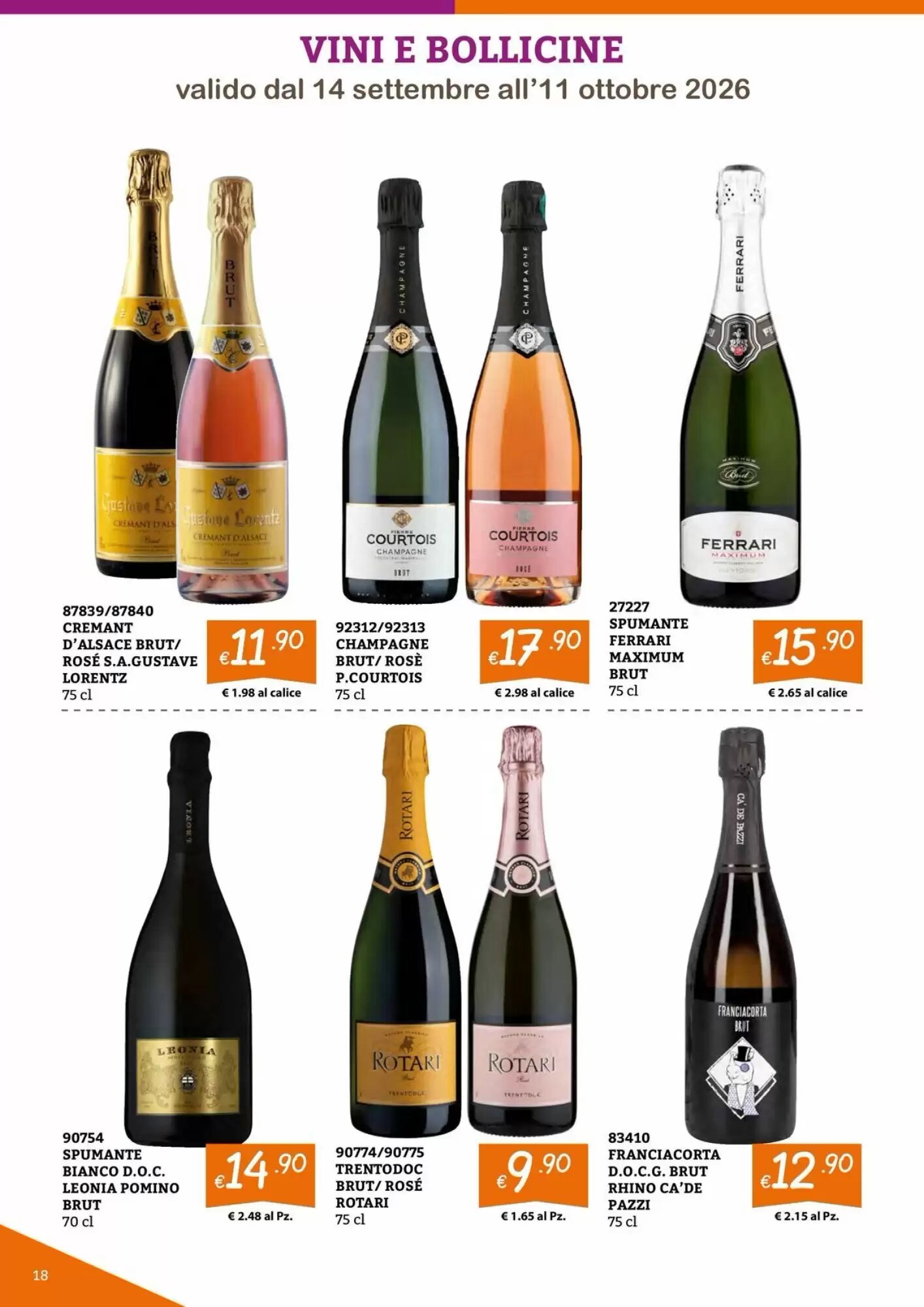 Volantino promozionale Zona  valide dal 14/09/2026 - Pagina 18.