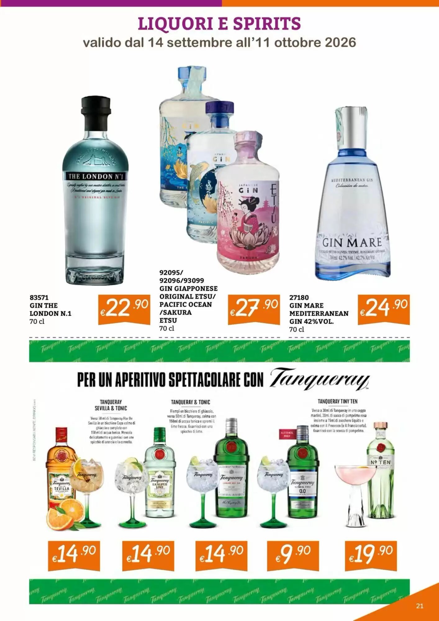 Volantino promozionale Zona  valide dal 14/09/2026 - Pagina 21.