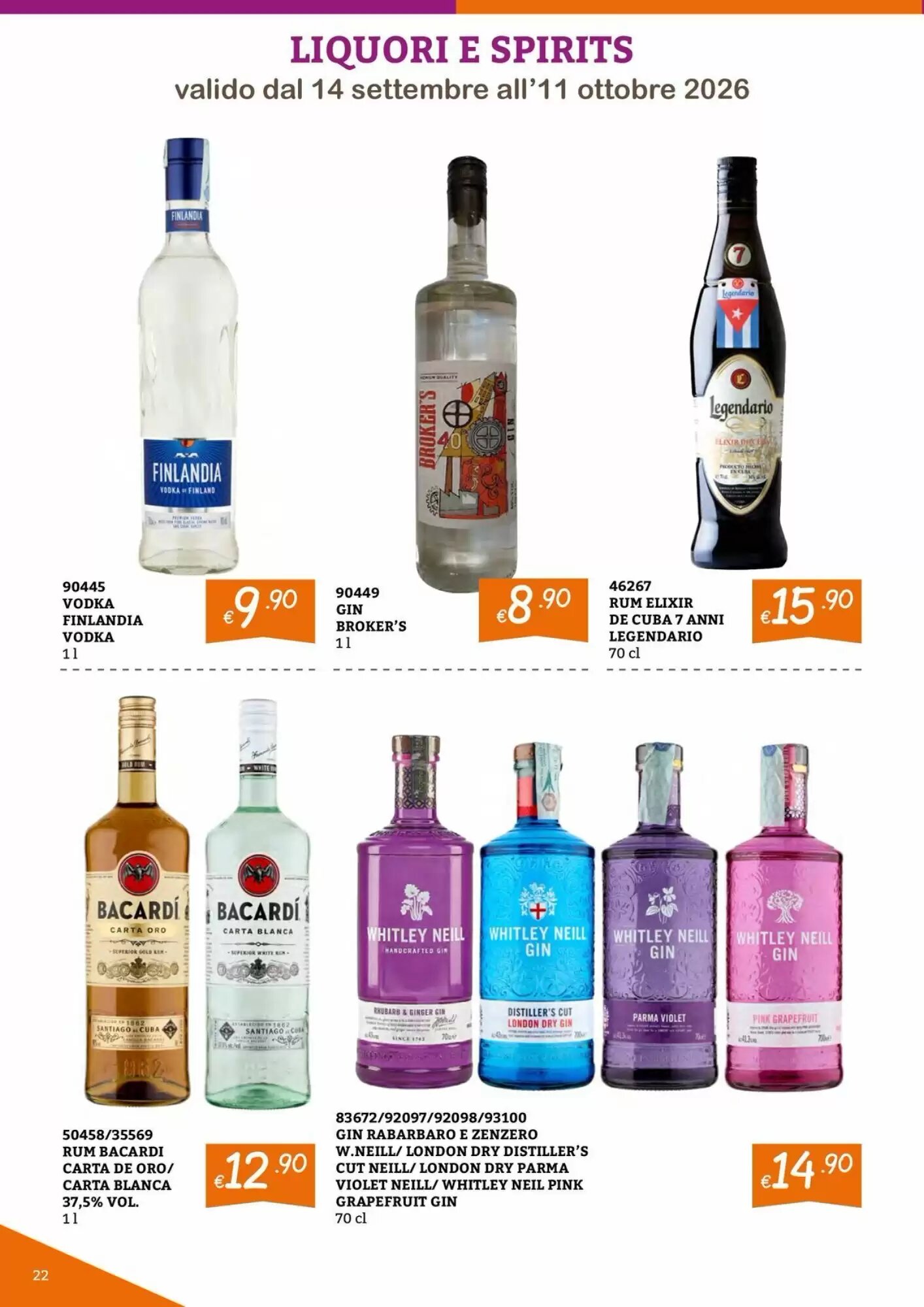 Volantino promozionale Zona  valide dal 14/09/2026 - Pagina 22.
