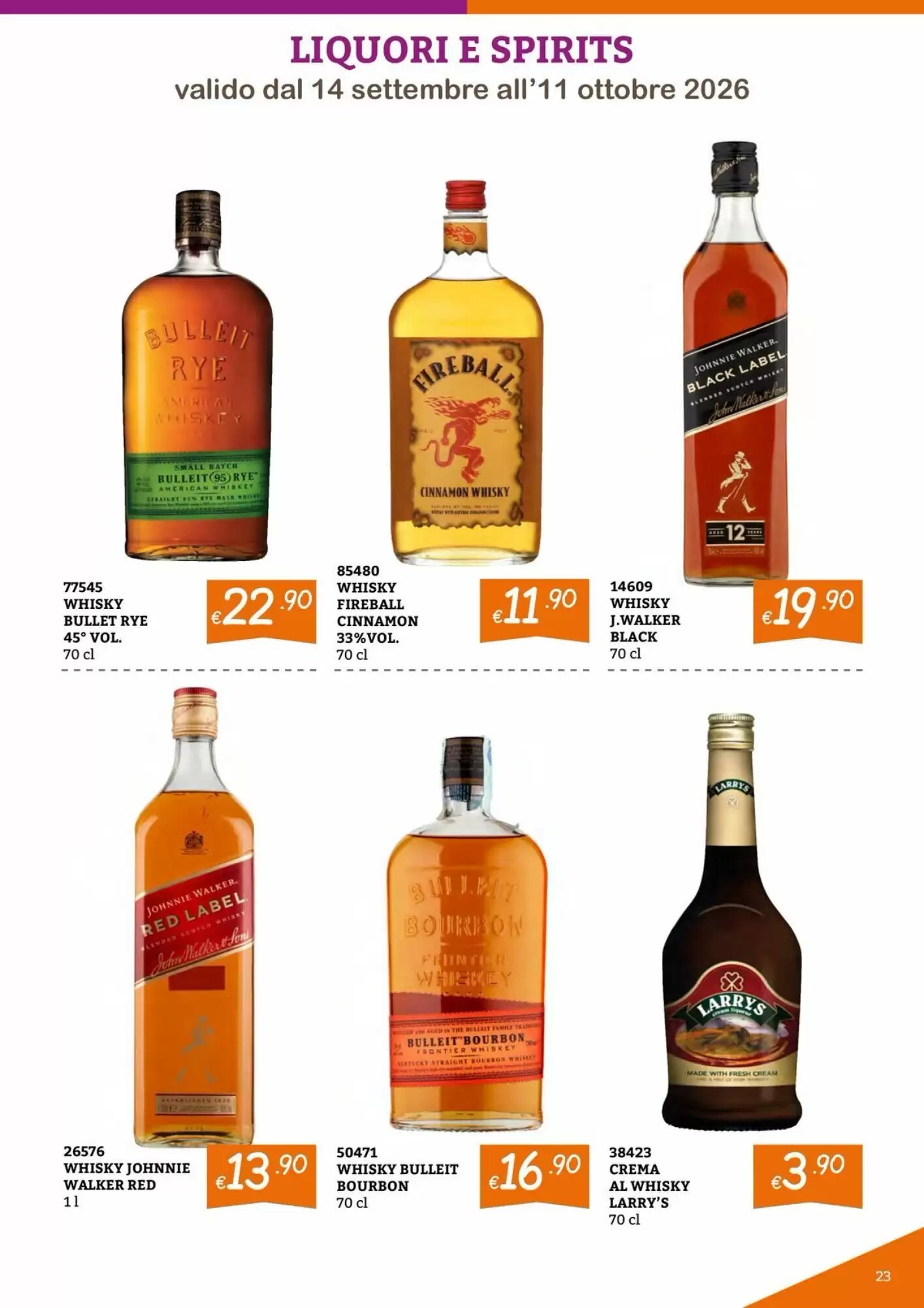 Volantino promozionale Zona  valide dal 14/09/2026 - Pagina 23.