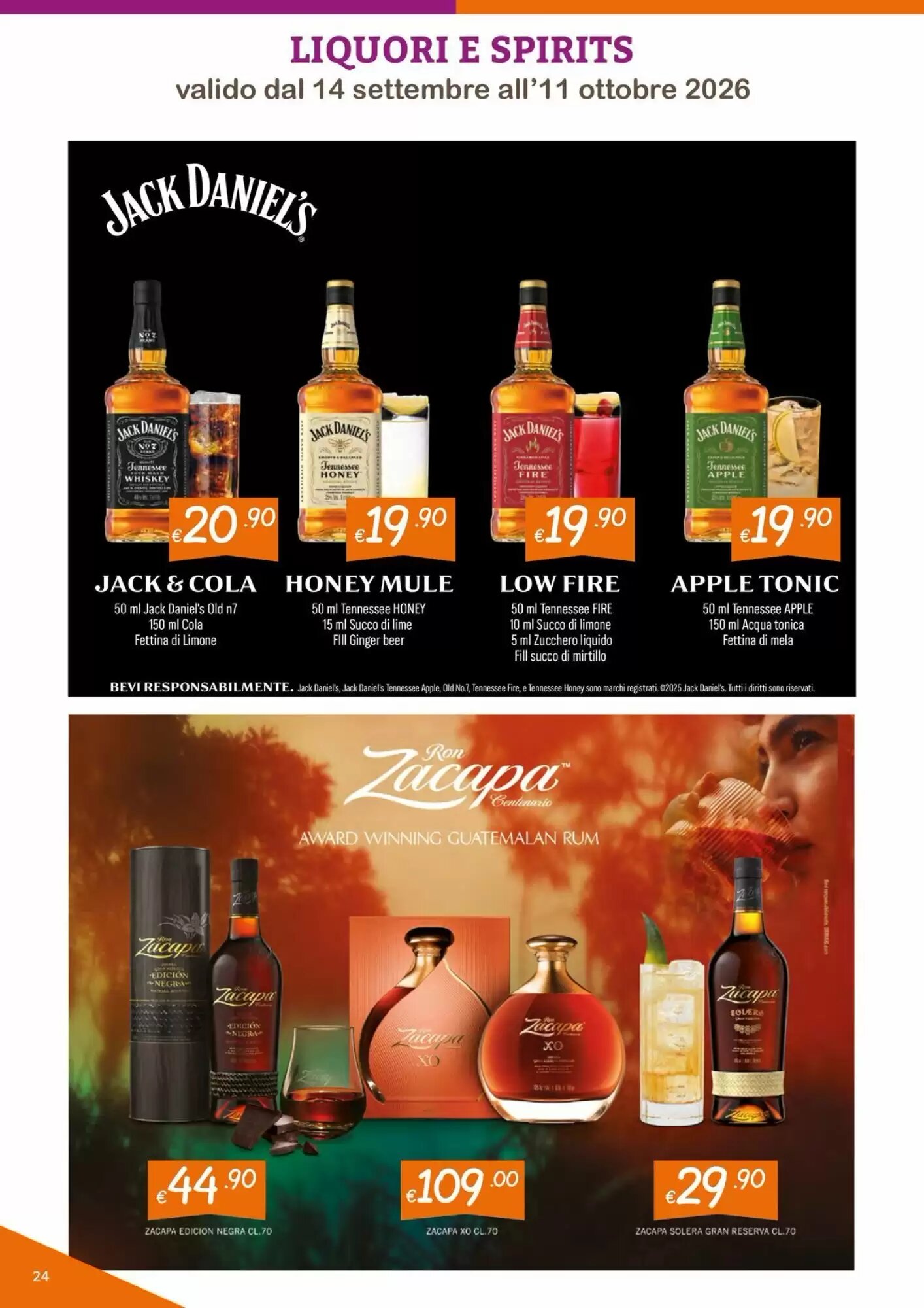 Volantino promozionale Zona  valide dal 14/09/2026 - Pagina 24.