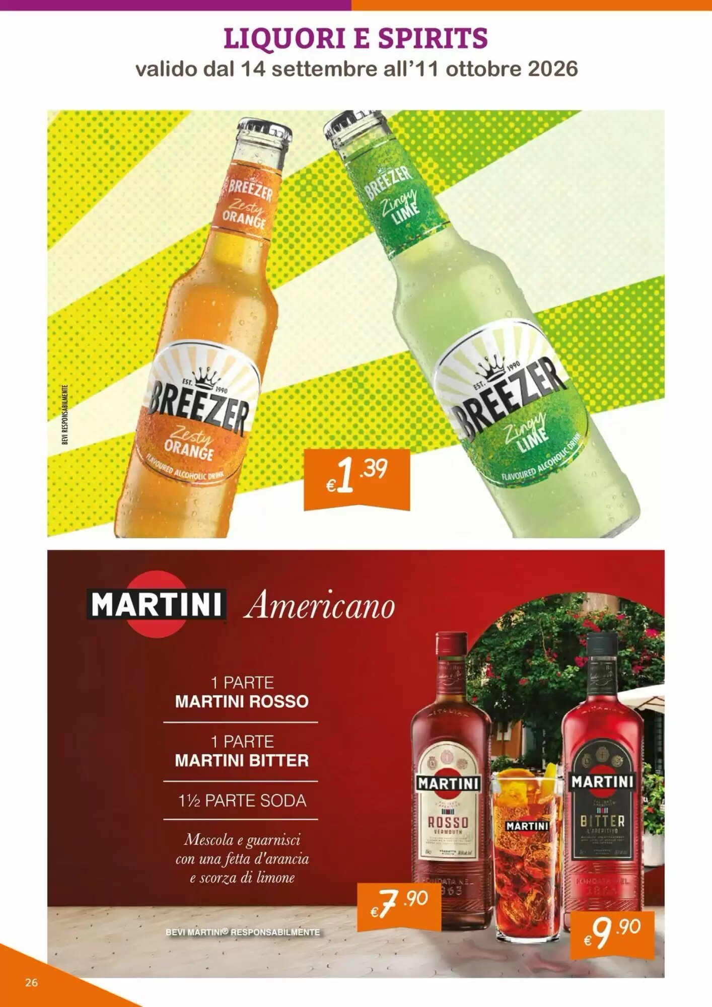 Volantino promozionale Zona  valide dal 14/09/2026 - Pagina 26.