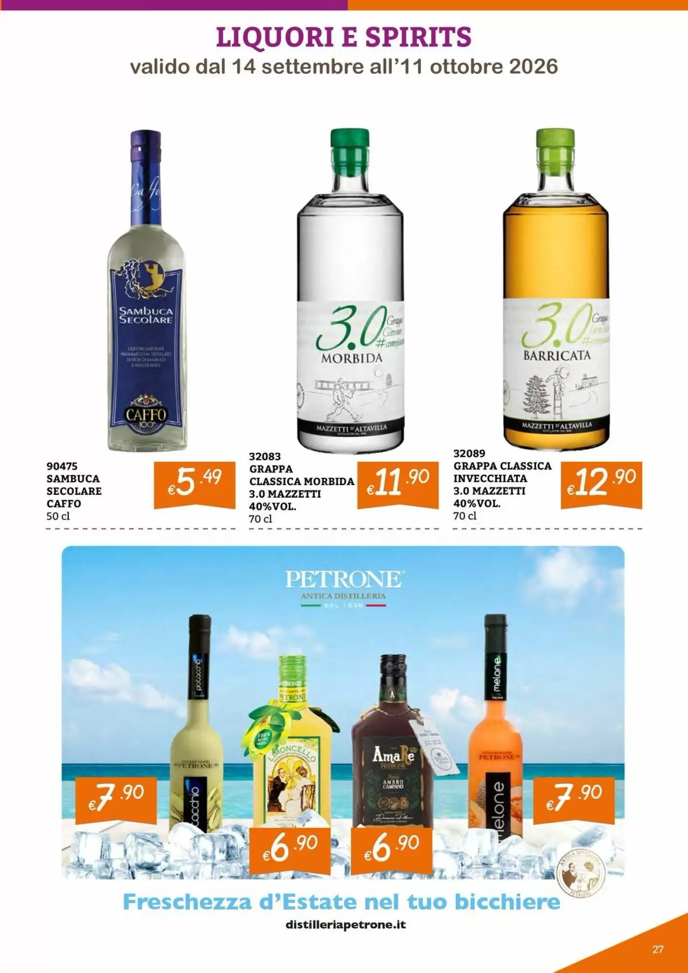 Volantino promozionale Zona  valide dal 14/09/2026 - Pagina 27.