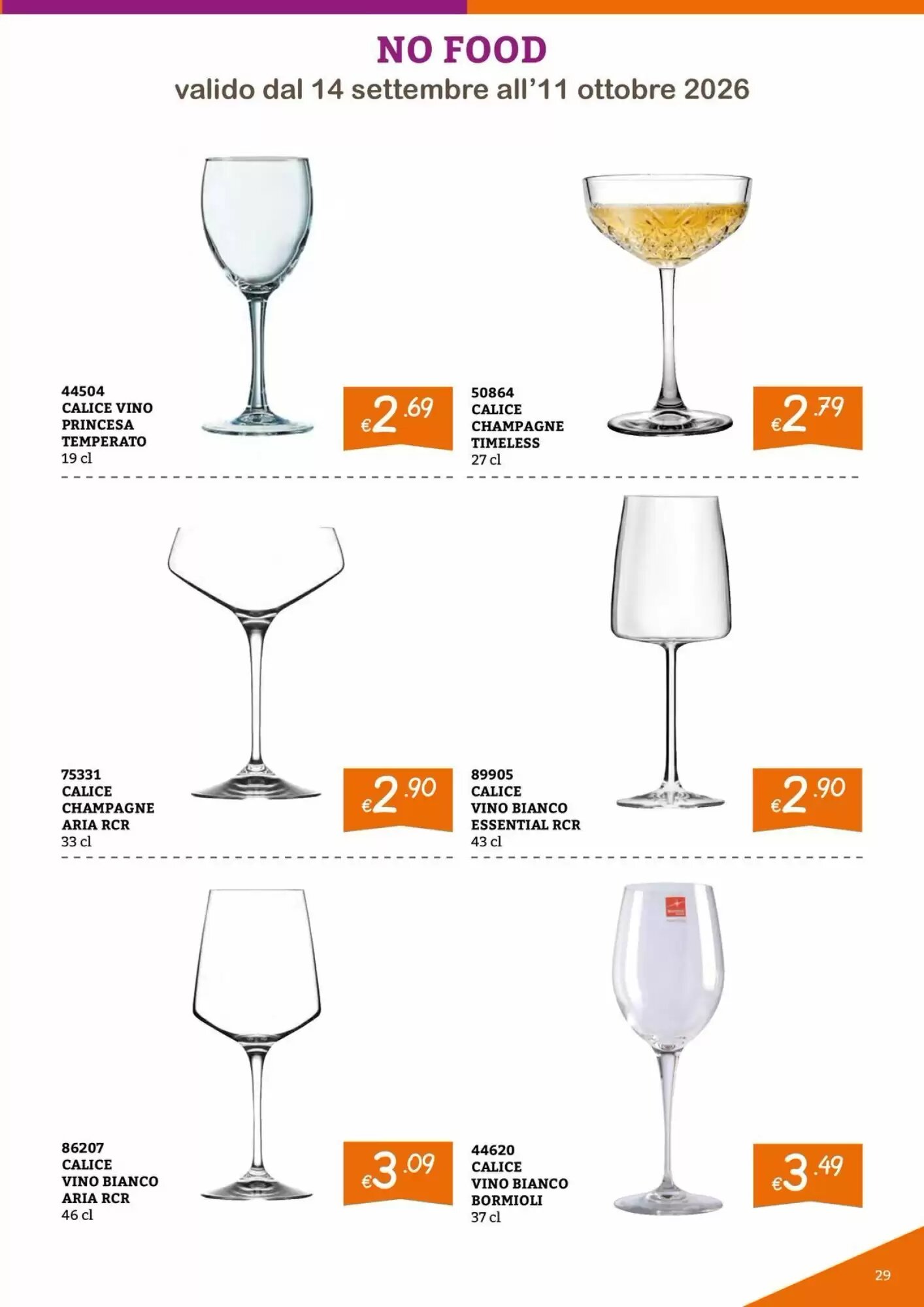 Volantino promozionale Zona  valide dal 14/09/2026 - Pagina 29.