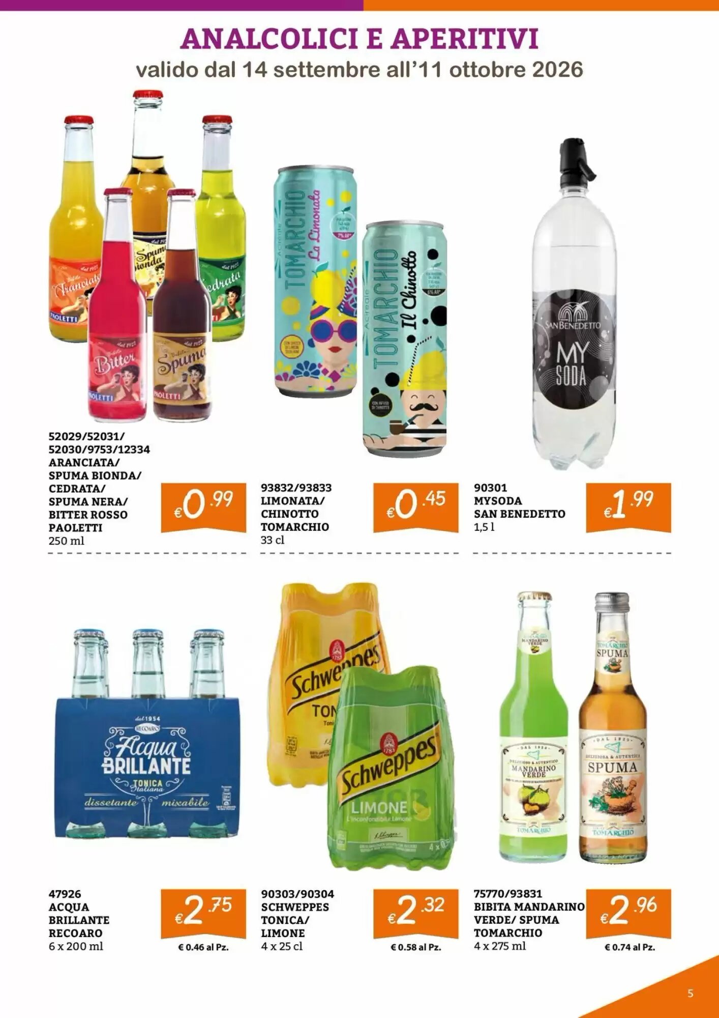 Volantino promozionale Zona  valide dal 14/09/2026 - Pagina 5.