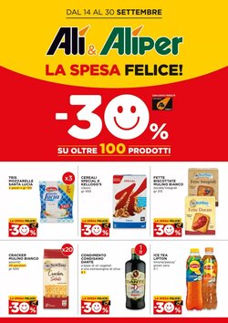 Volantino promozionale Alì  valide dal 14/09/2026