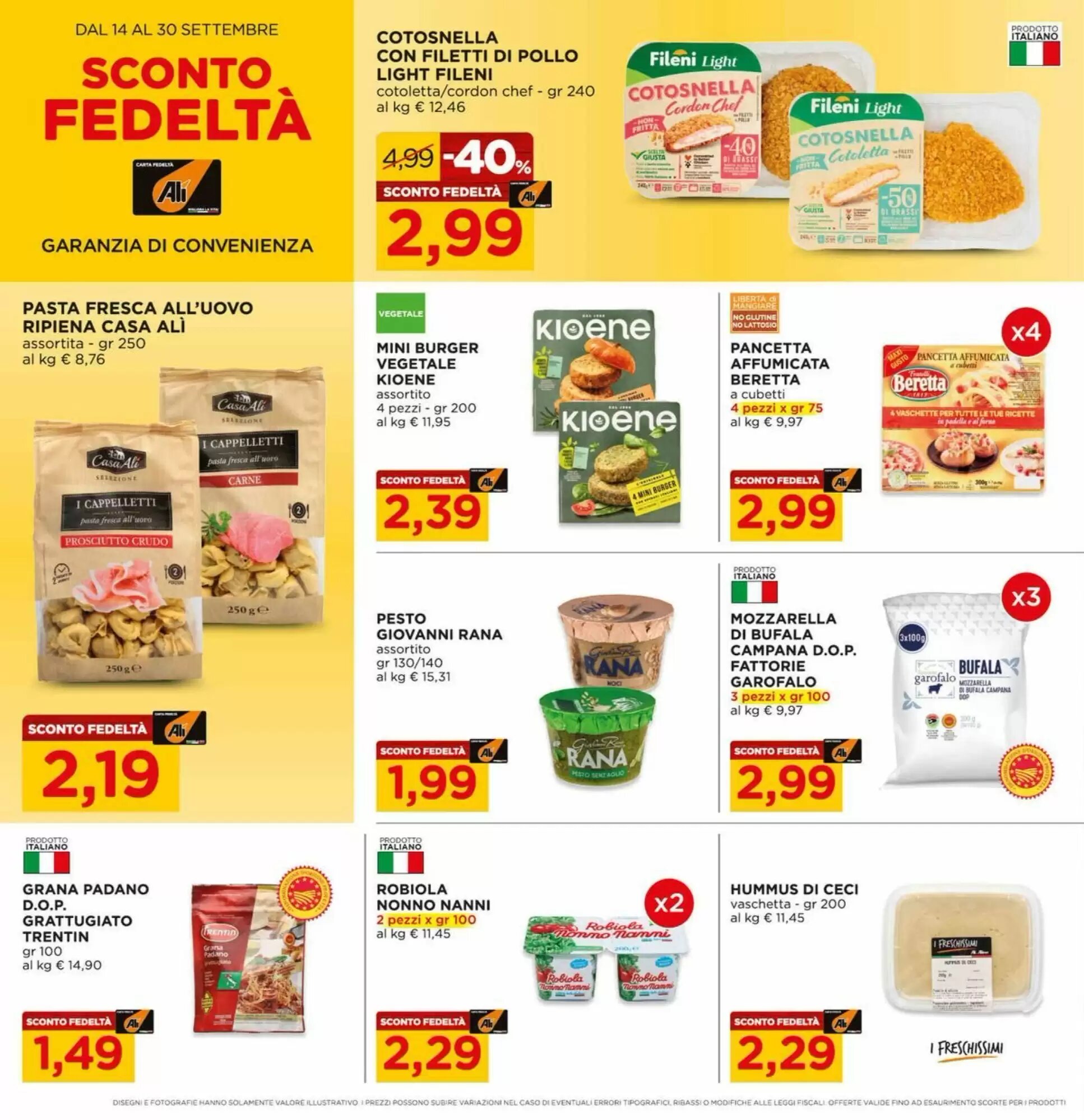 Volantino promozionale Alì  valide dal 14/09/2026 - Pagina 10.
