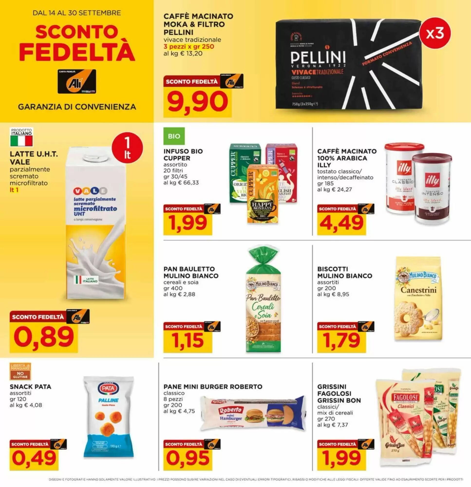 Volantino promozionale Alì  valide dal 14/09/2026 - Pagina 12.