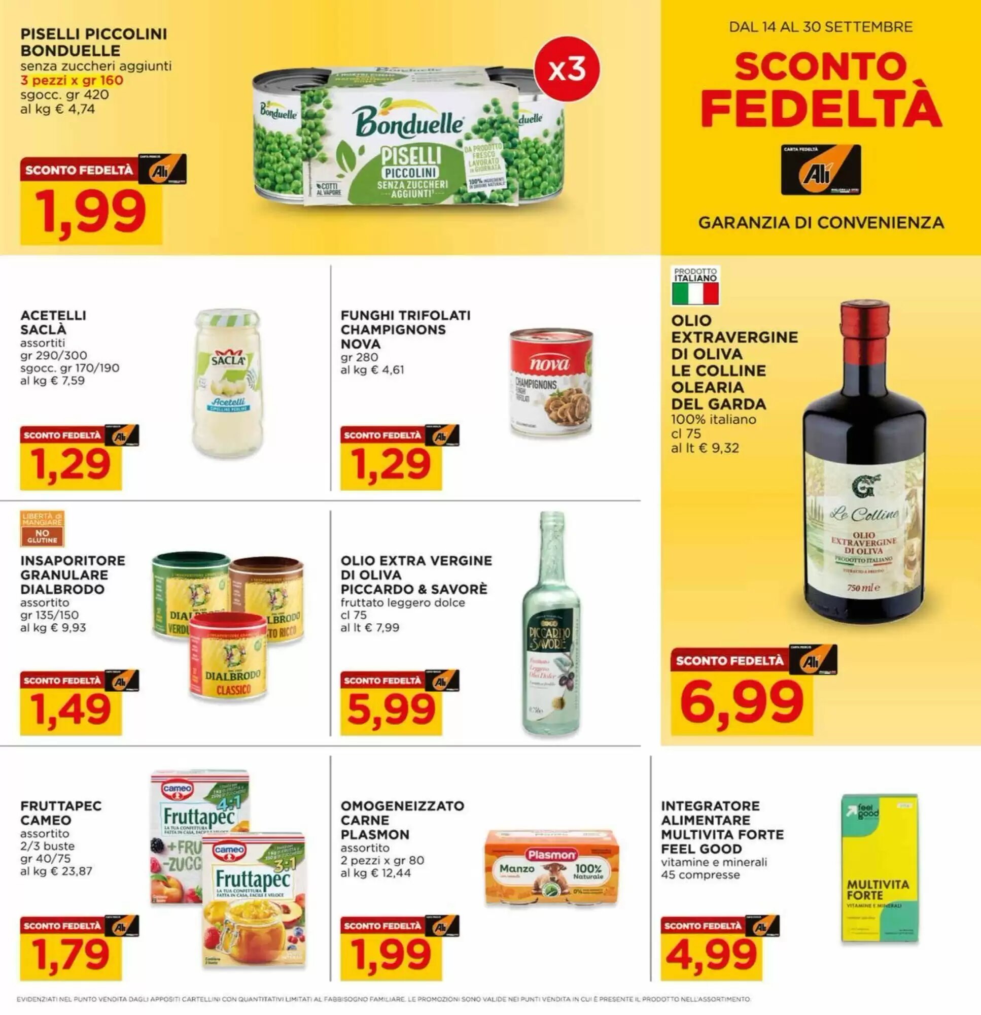 Volantino promozionale Alì  valide dal 14/09/2026 - Pagina 13.