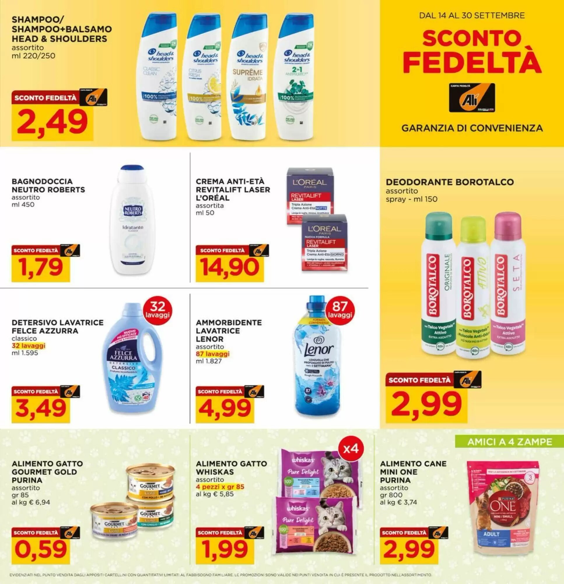 Volantino promozionale Alì  valide dal 14/09/2026 - Pagina 15.