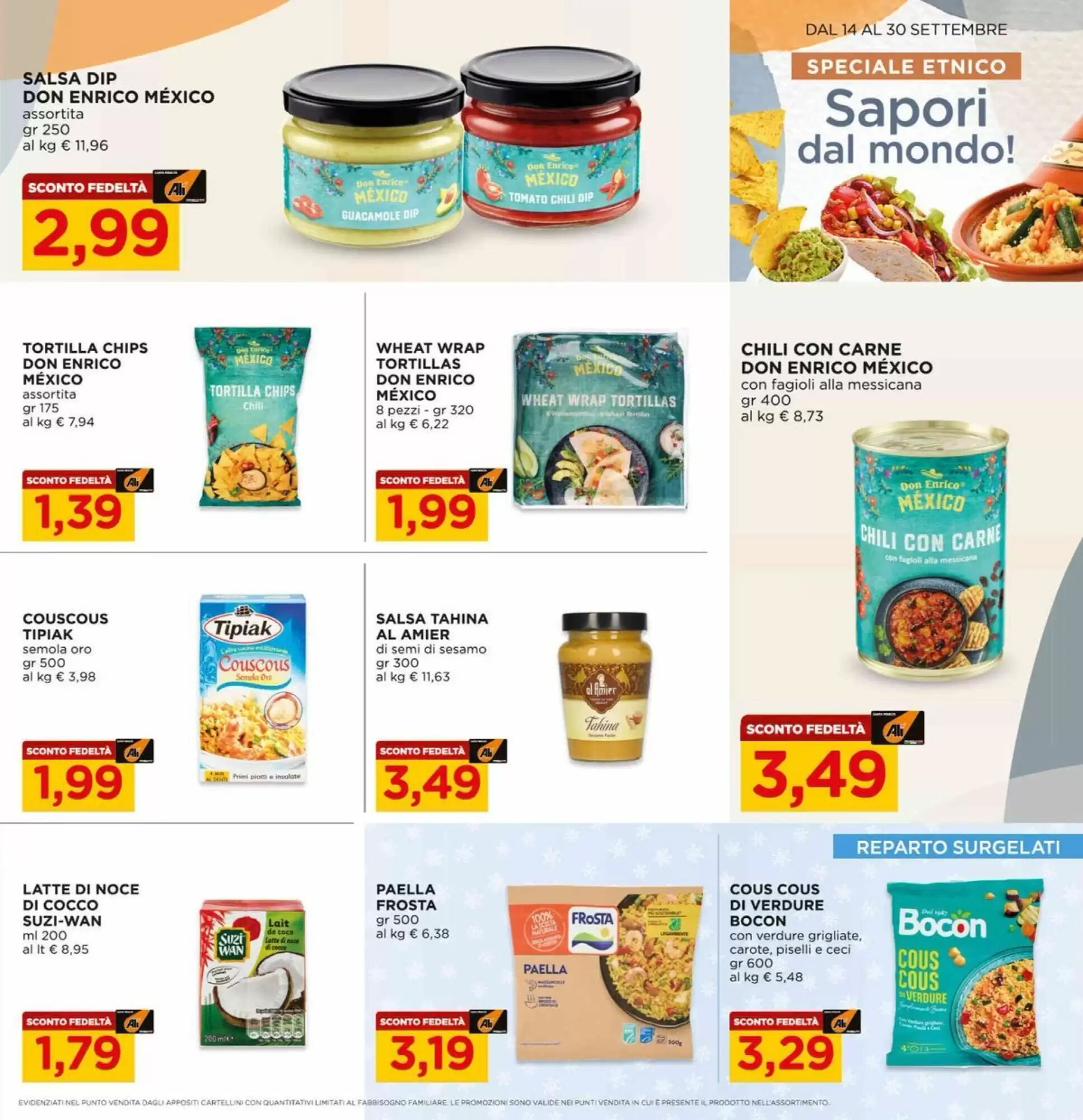 Volantino promozionale Alì  valide dal 14/09/2026 - Pagina 17.