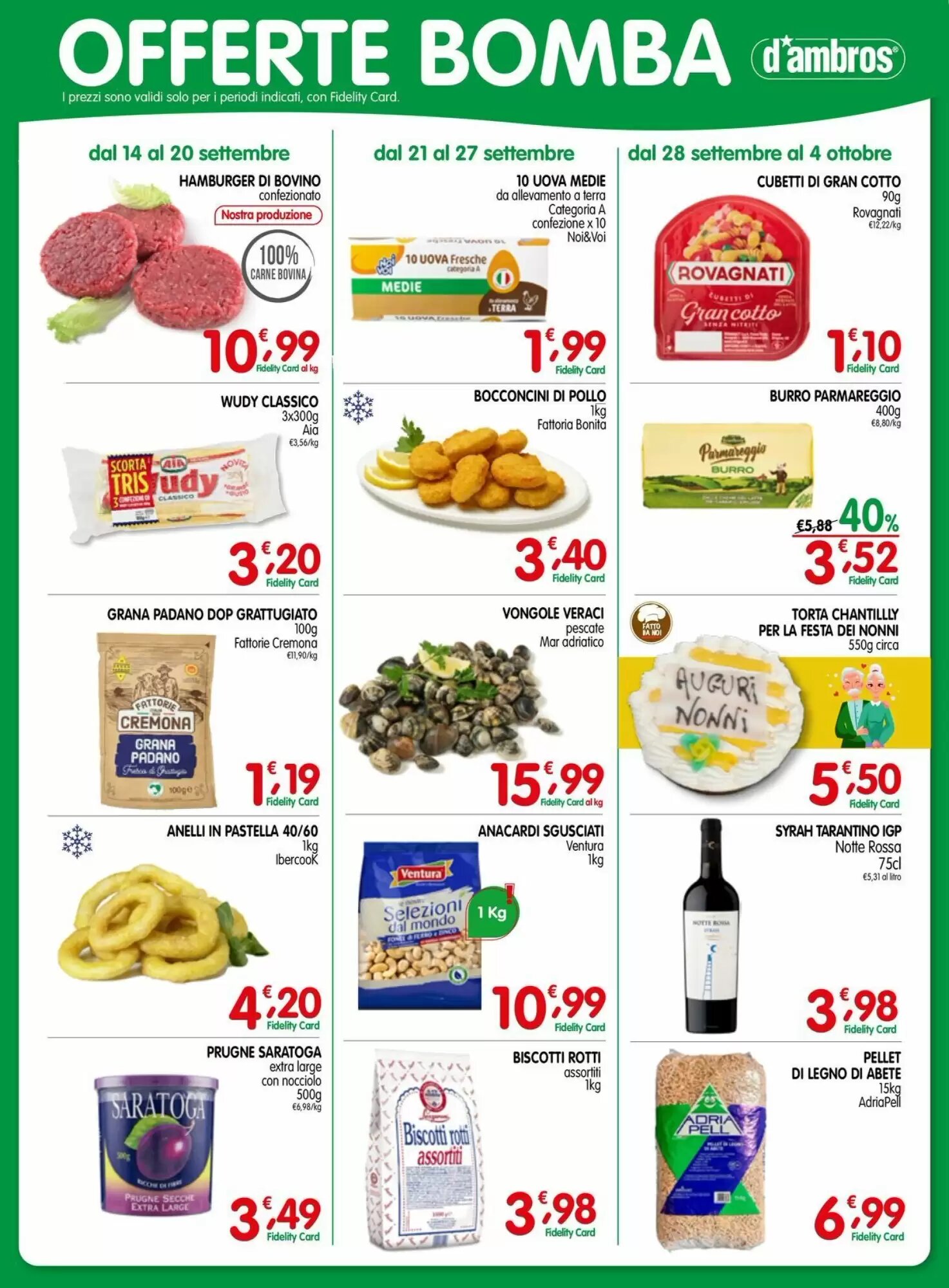 Volantino promozionale D'Ambros  valide dal 14/09/2026 - Pagina 12.