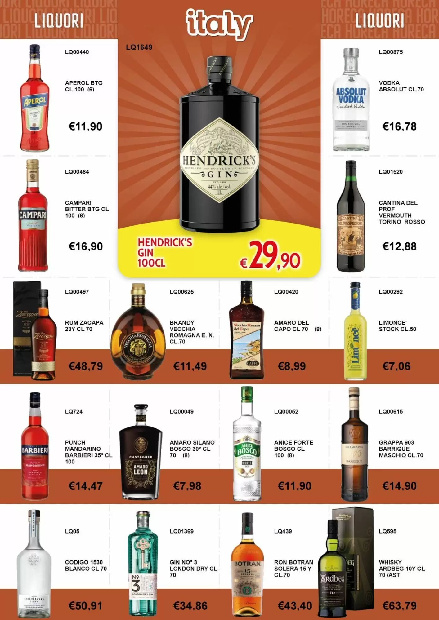 Volantino promozionale Italy Cash and Carry  valide dal 14/09/2026 - Pagina 12.