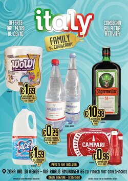 Volantino promozionale Italy Cash and Carry  valide dal 14/09/2026