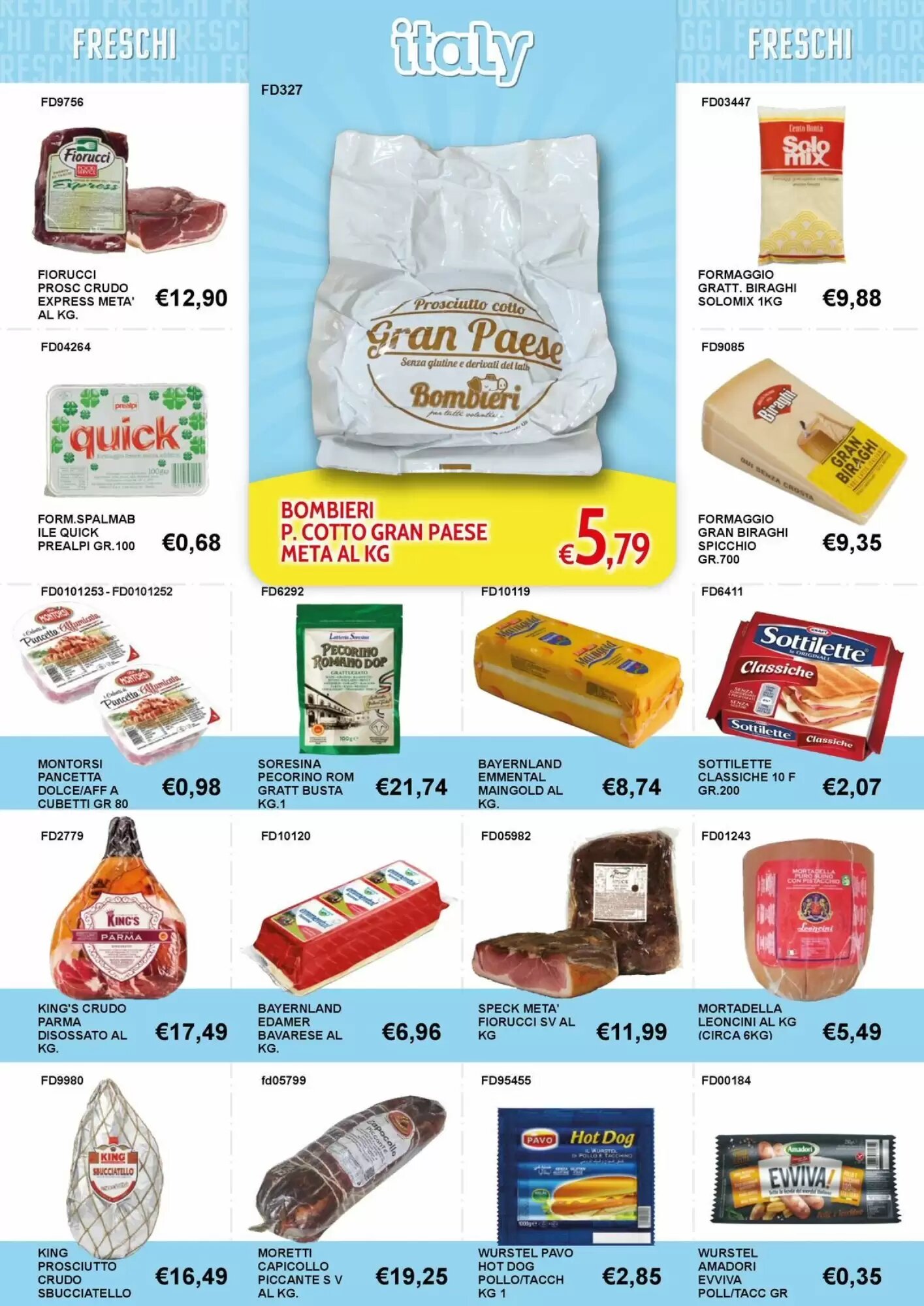 Volantino promozionale Italy Cash and Carry  valide dal 14/09/2026 - Pagina 9.