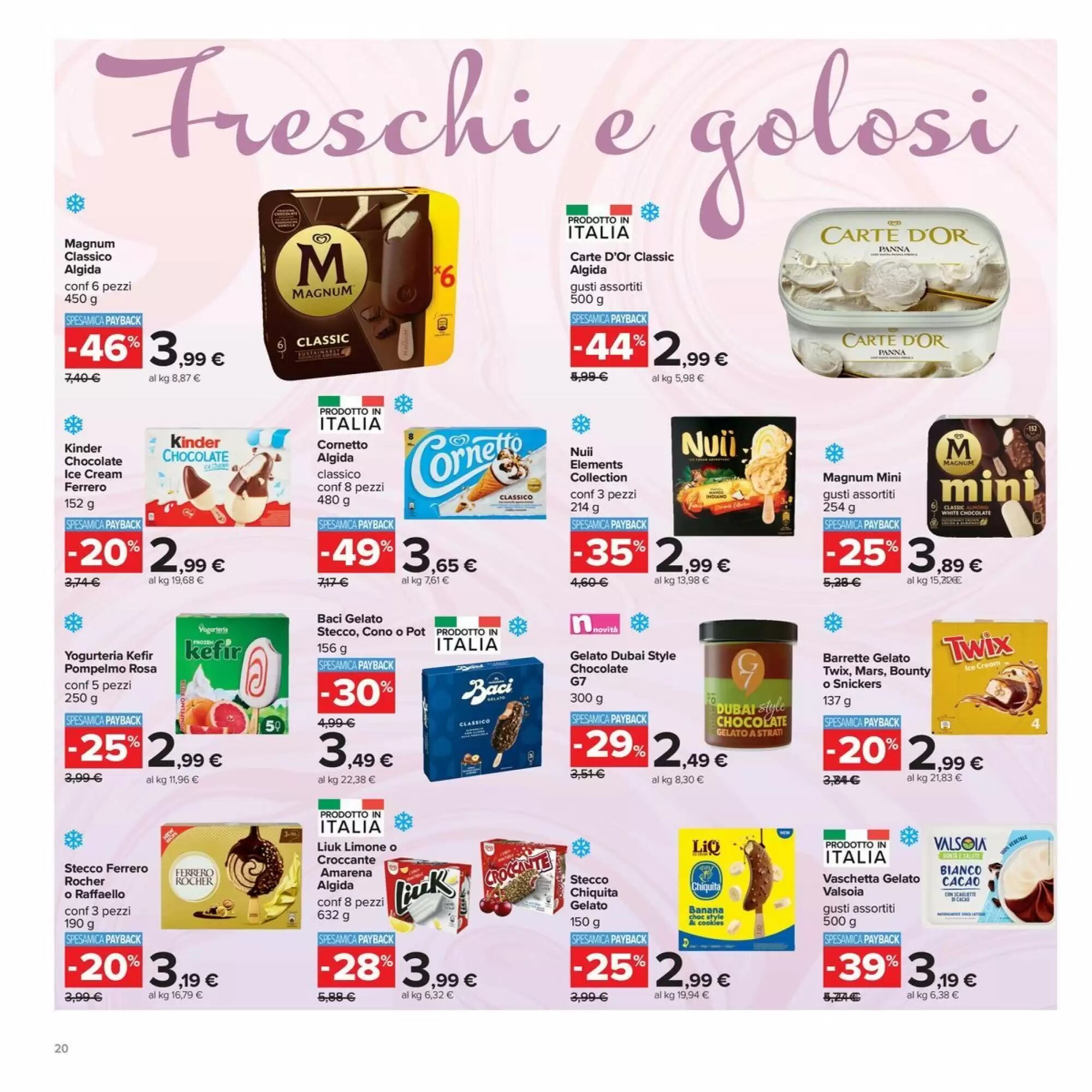 Volantino promozionale Carrefour Iper  valide dal 15/09/2026 - Pagina 20.