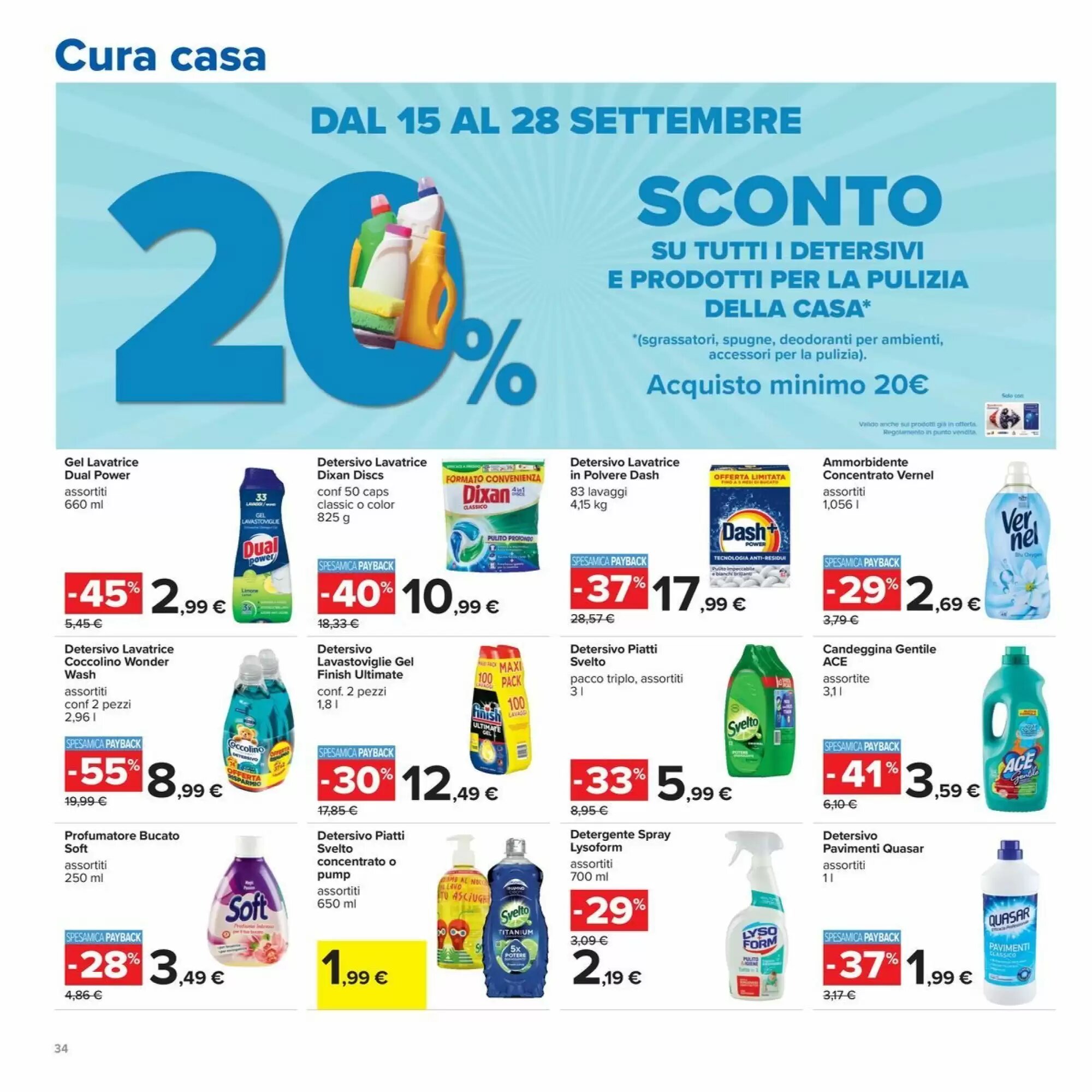 Volantino promozionale Carrefour Iper  valide dal 15/09/2026 - Pagina 34.