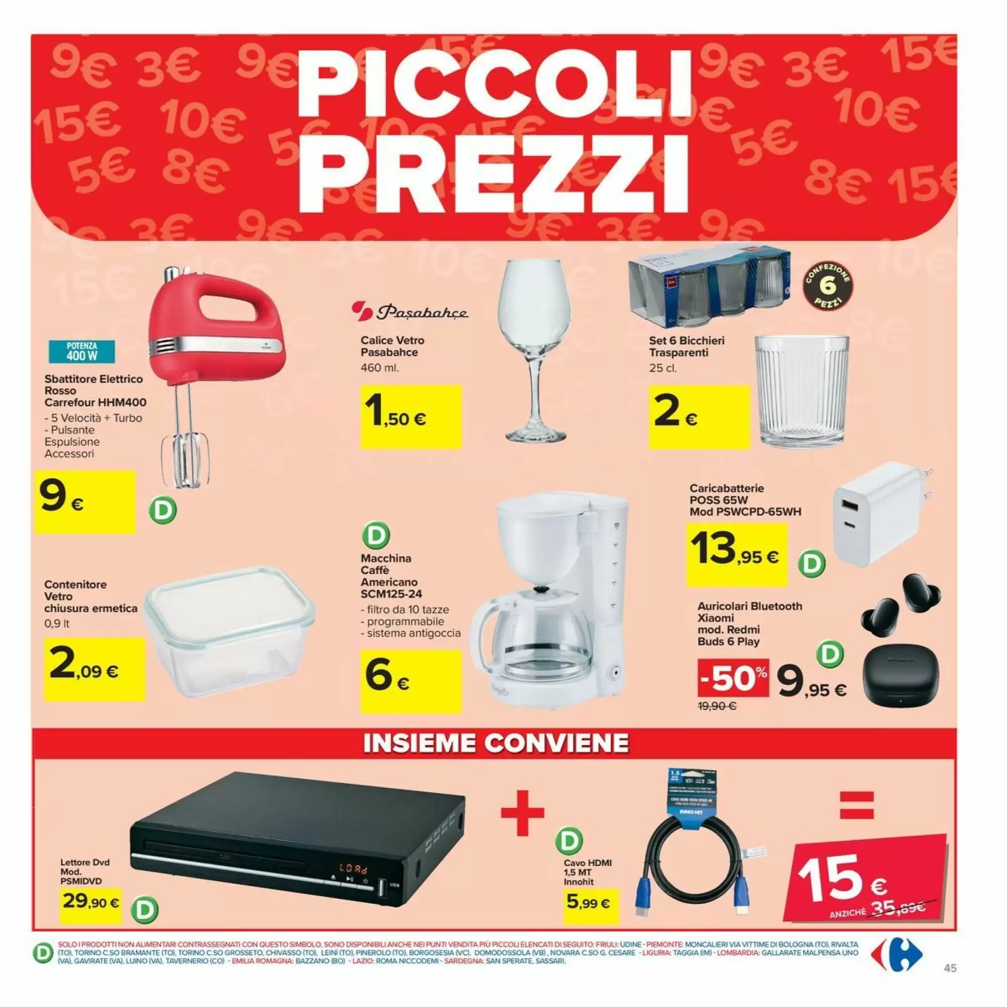 Volantino promozionale Carrefour Iper  valide dal 15/09/2026 - Pagina 45.