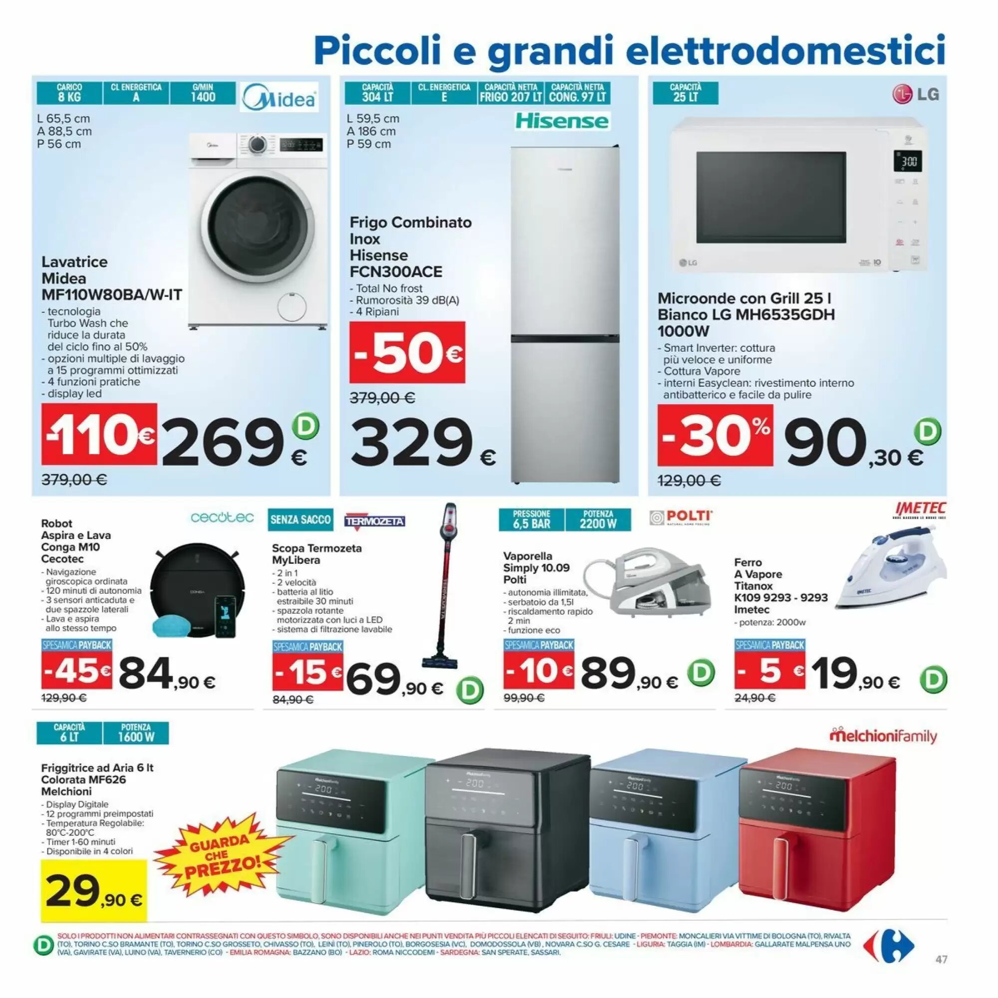 Volantino promozionale Carrefour Iper  valide dal 15/09/2026 - Pagina 47.