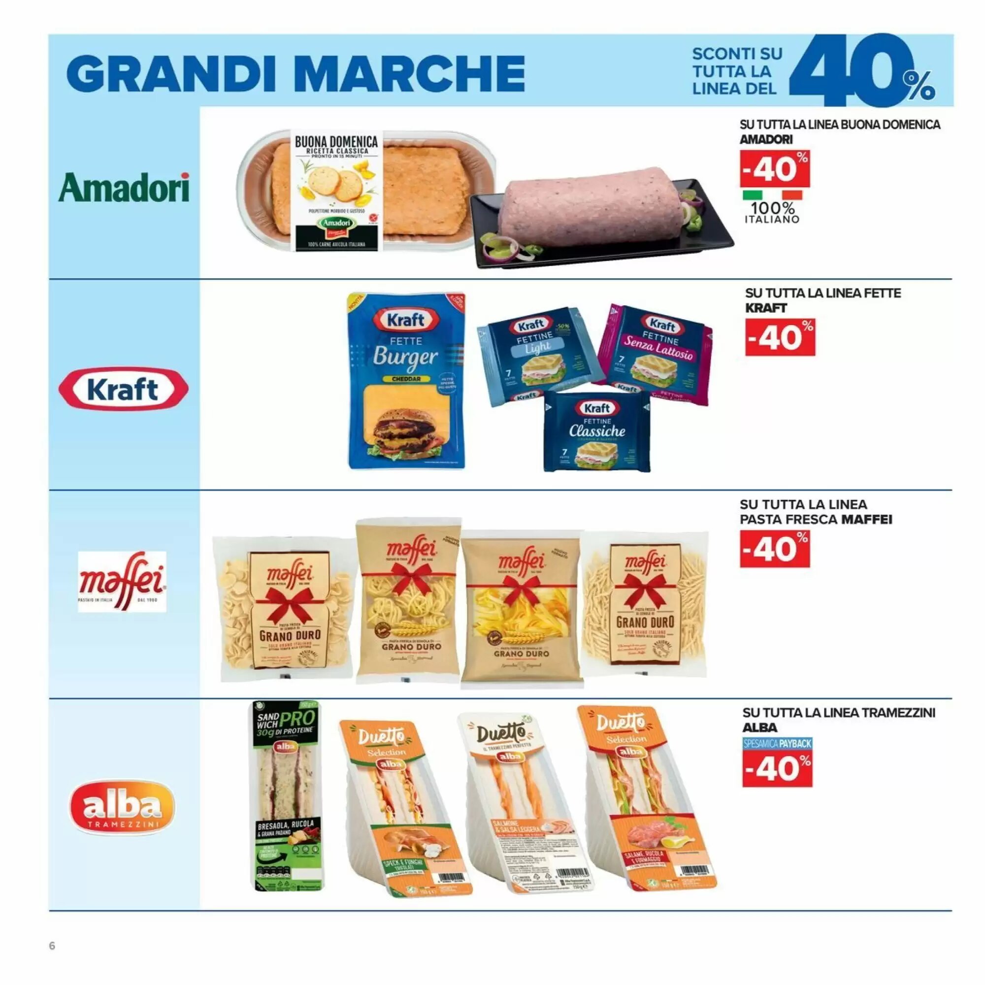 Volantino promozionale Carrefour Iper  valide dal 15/09/2026 - Pagina 6.