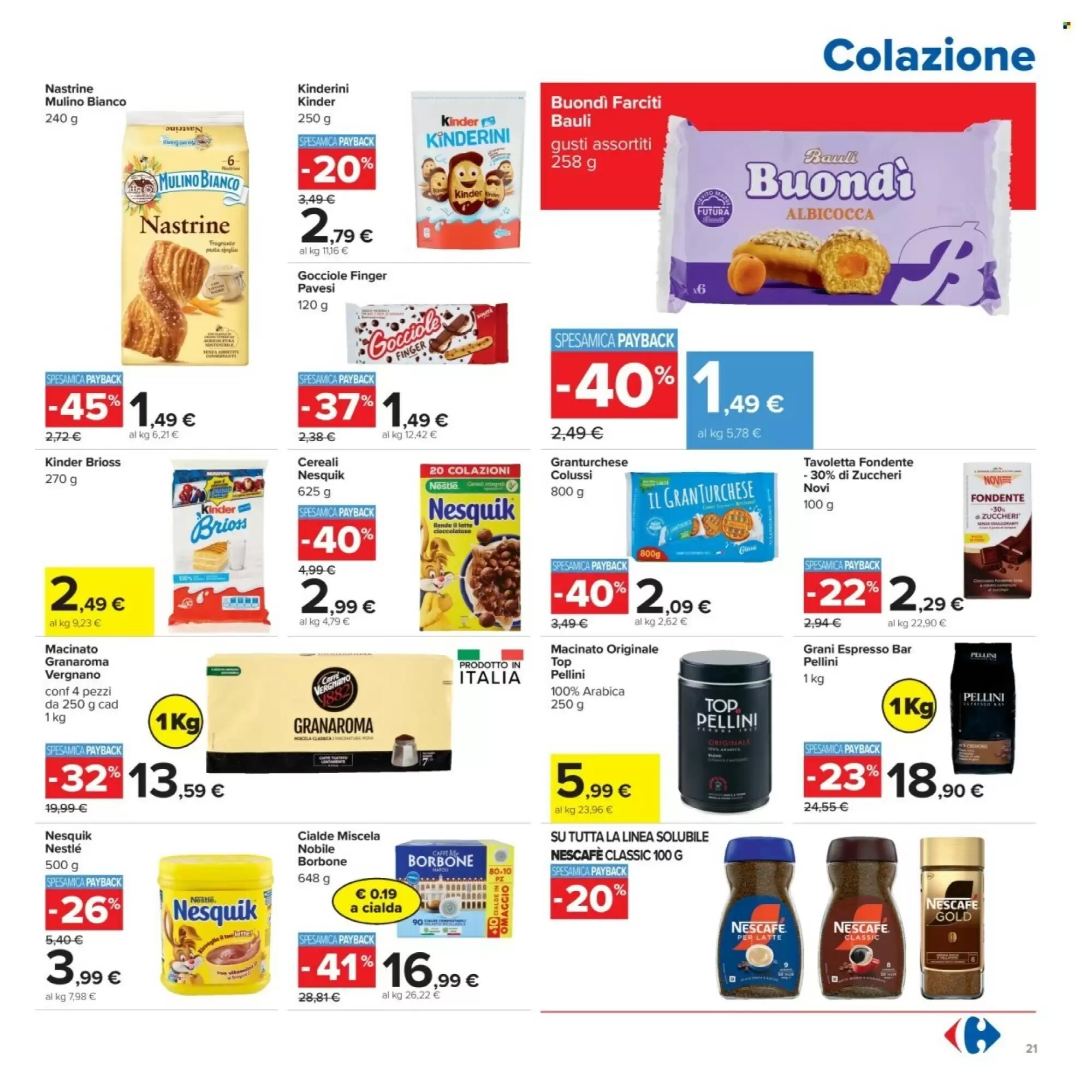 Volantino promozionale Carrefour  valide dal 15/09/2026 - Pagina 21.