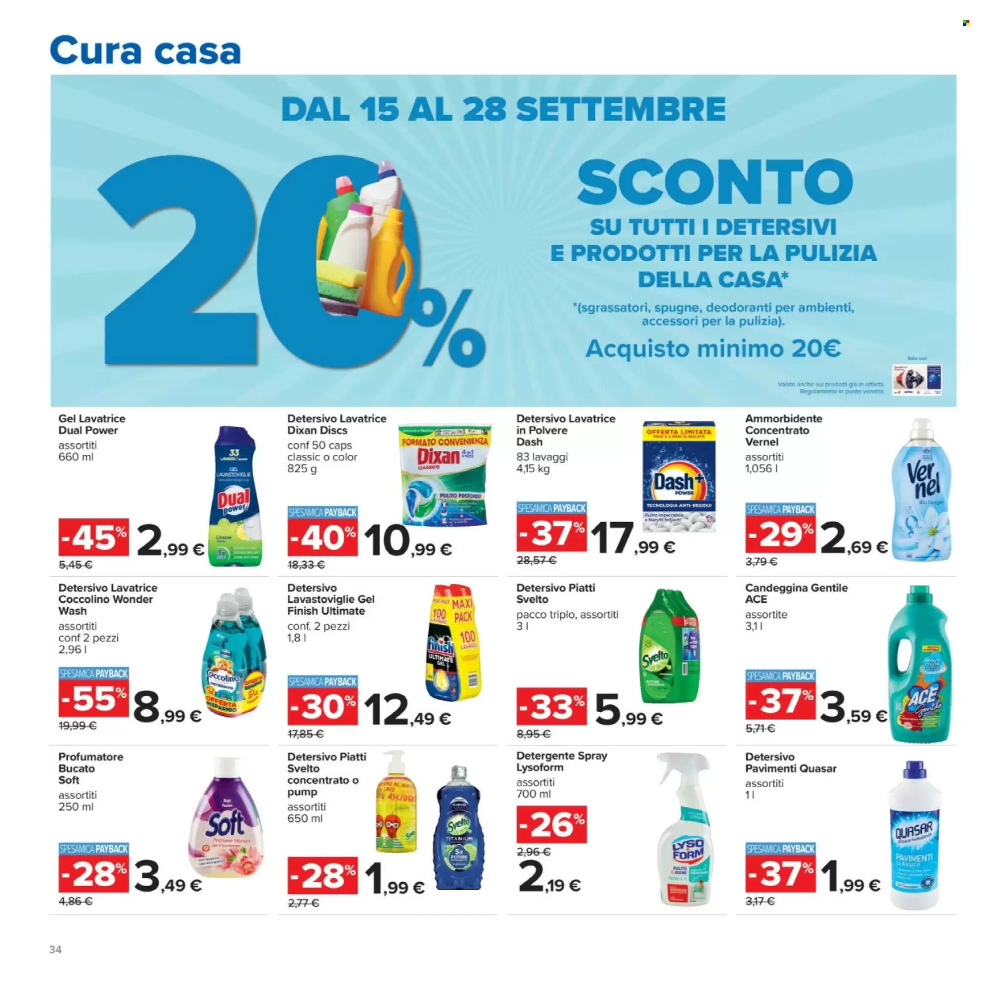 Volantino promozionale Carrefour  valide dal 15/09/2026 - Pagina 34.