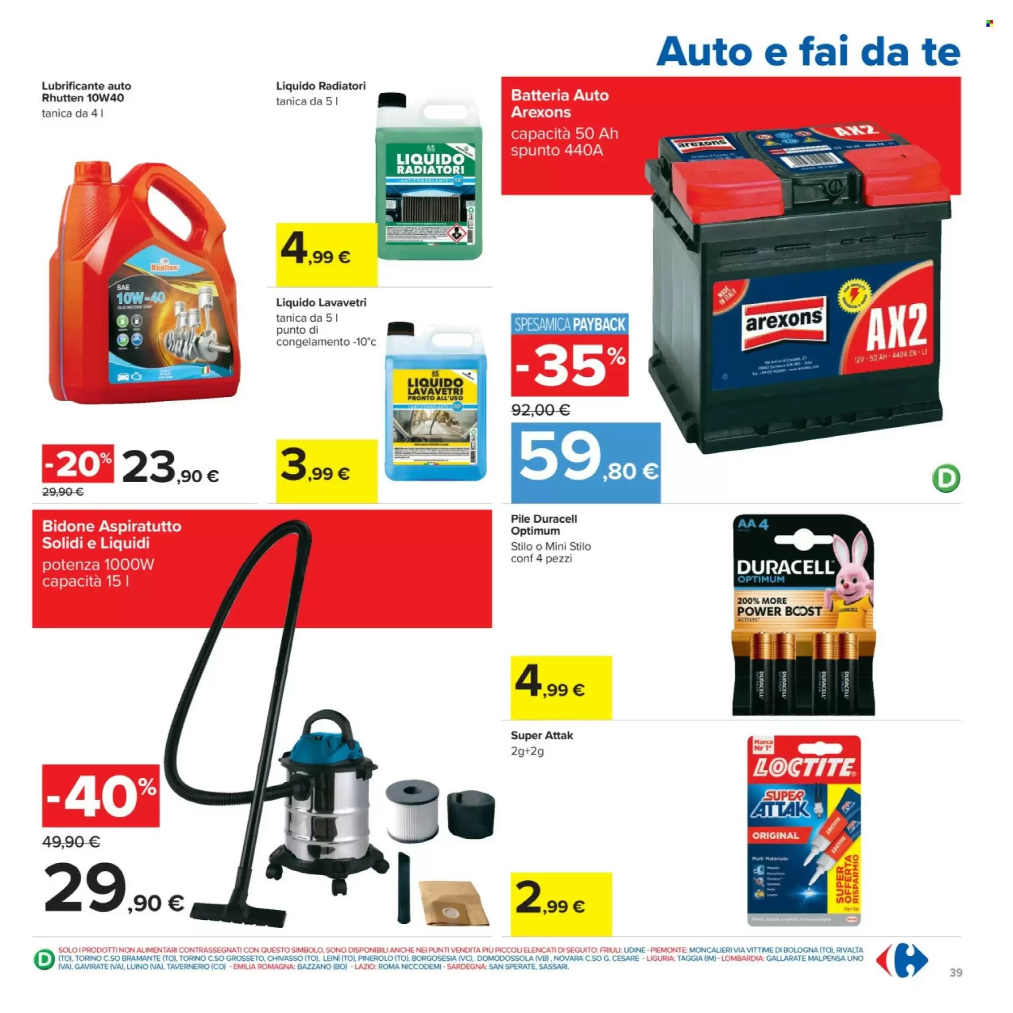 Volantino promozionale Carrefour  valide dal 15/09/2026 - Pagina 39.
