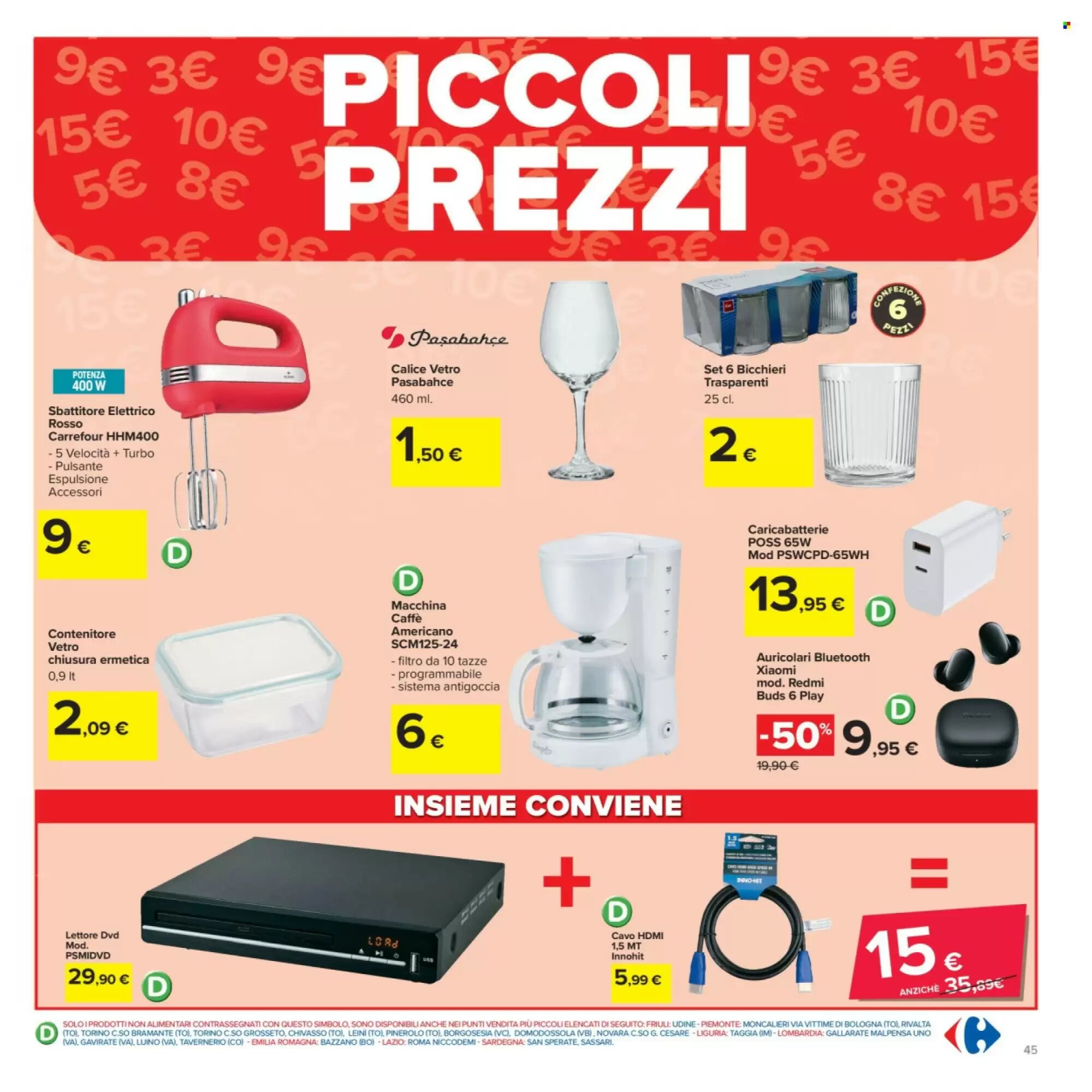 Volantino promozionale Carrefour  valide dal 15/09/2026 - Pagina 45.