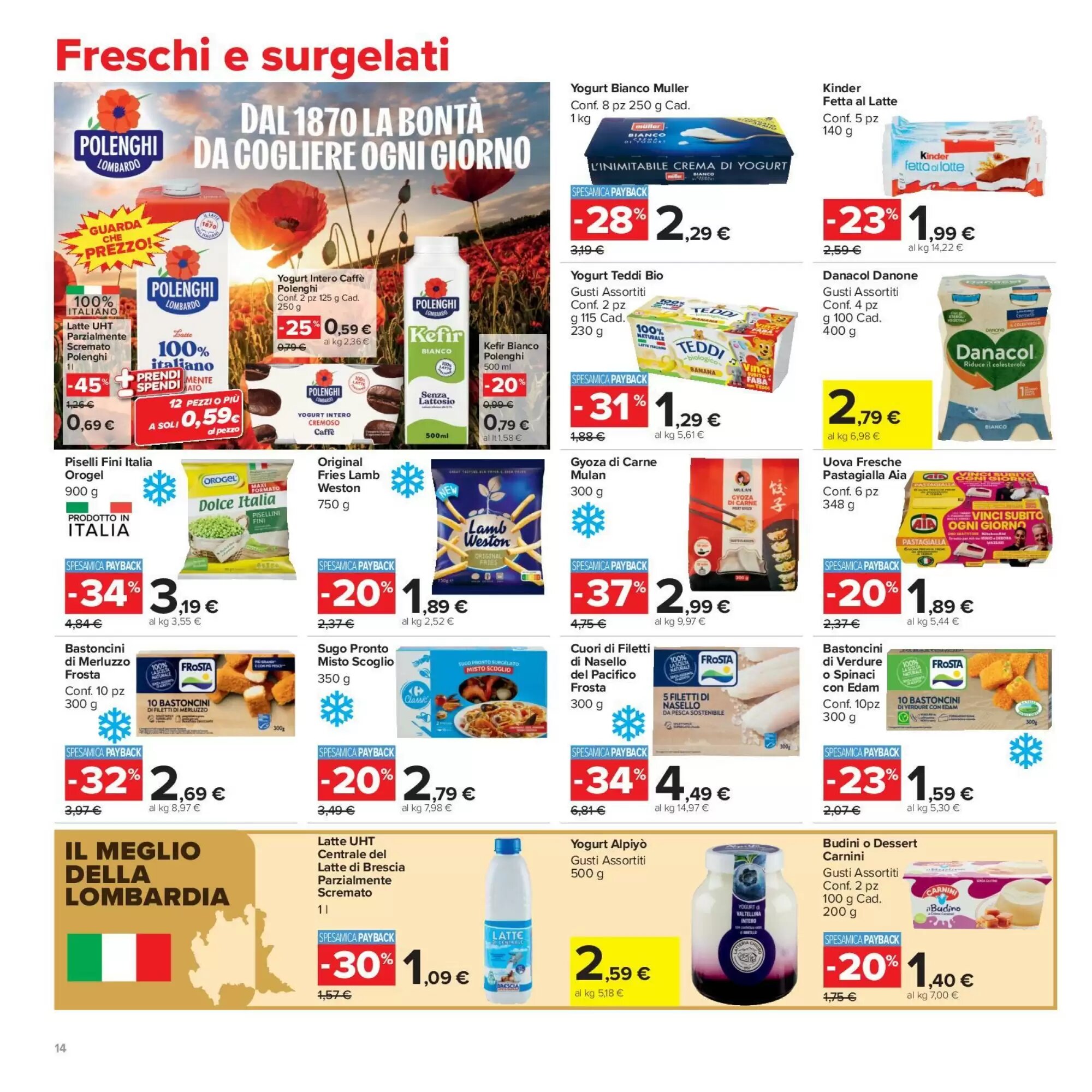 Volantino promozionale Carrefour Market  valide dal 15/09/2026 - Pagina 14.