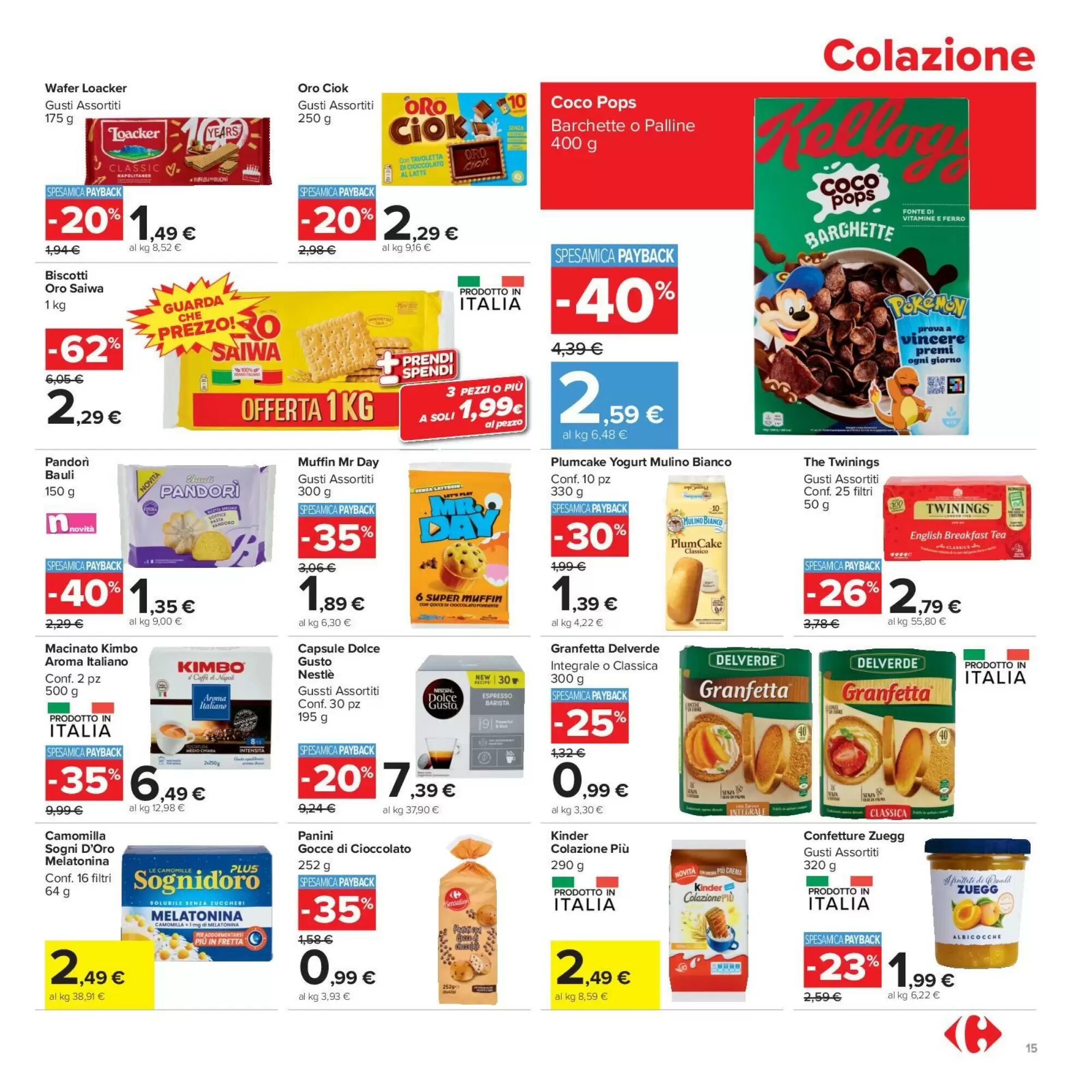 Volantino promozionale Carrefour Market  valide dal 15/09/2026 - Pagina 15.