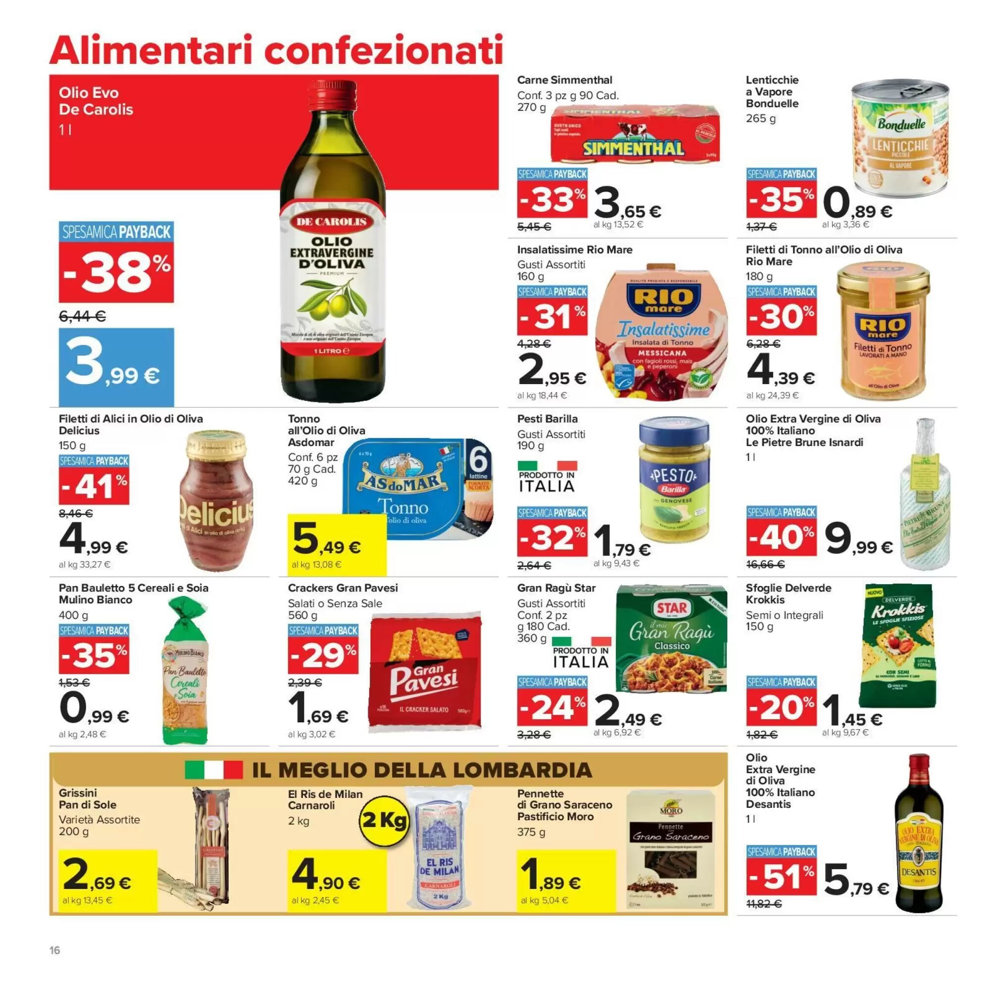 Volantino promozionale Carrefour Market  valide dal 15/09/2026 - Pagina 16.