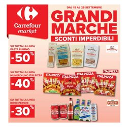 Volantino promozionale Carrefour Market  valide dal 15/09/2026
