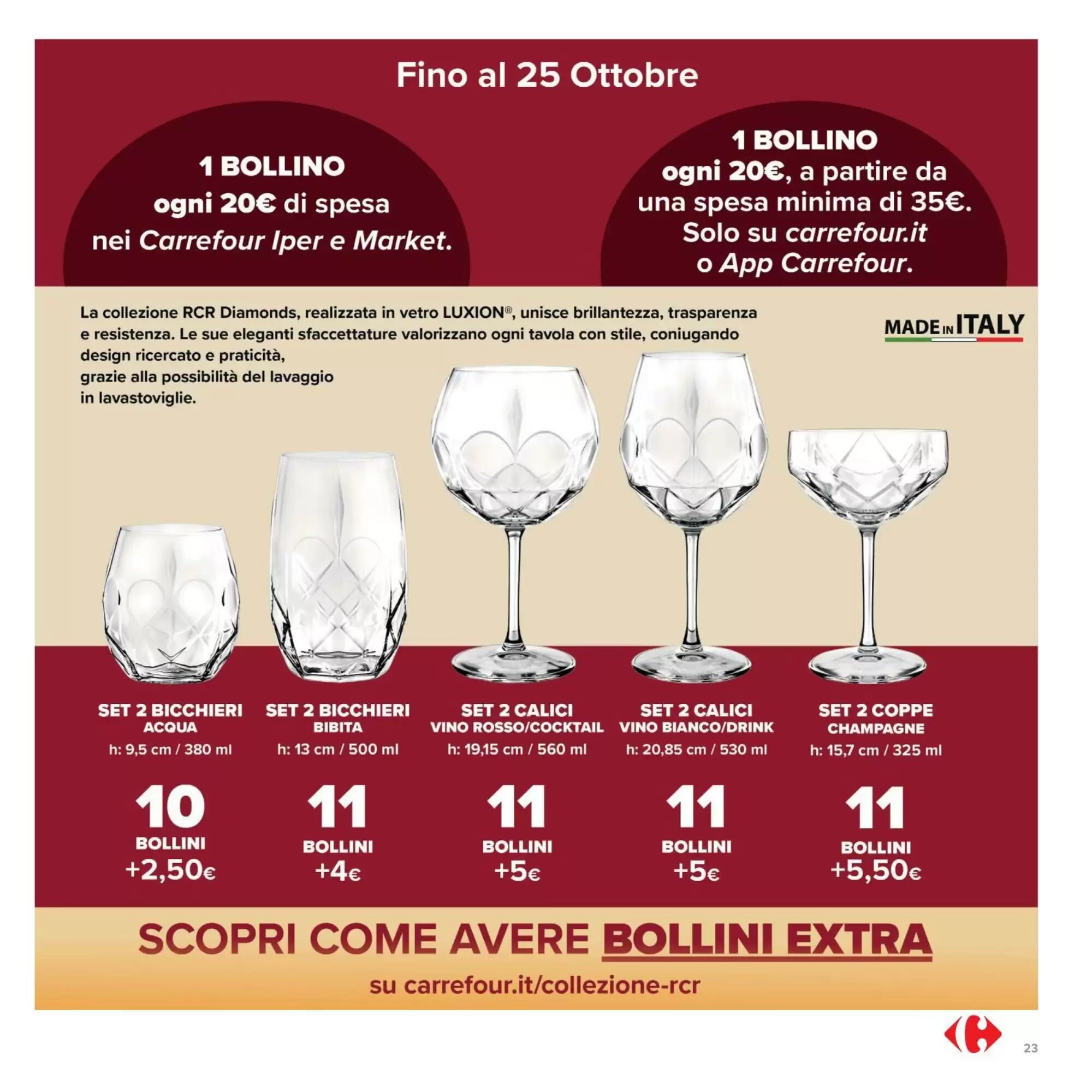 Volantino promozionale Carrefour Market  valide dal 15/09/2026 - Pagina 23.