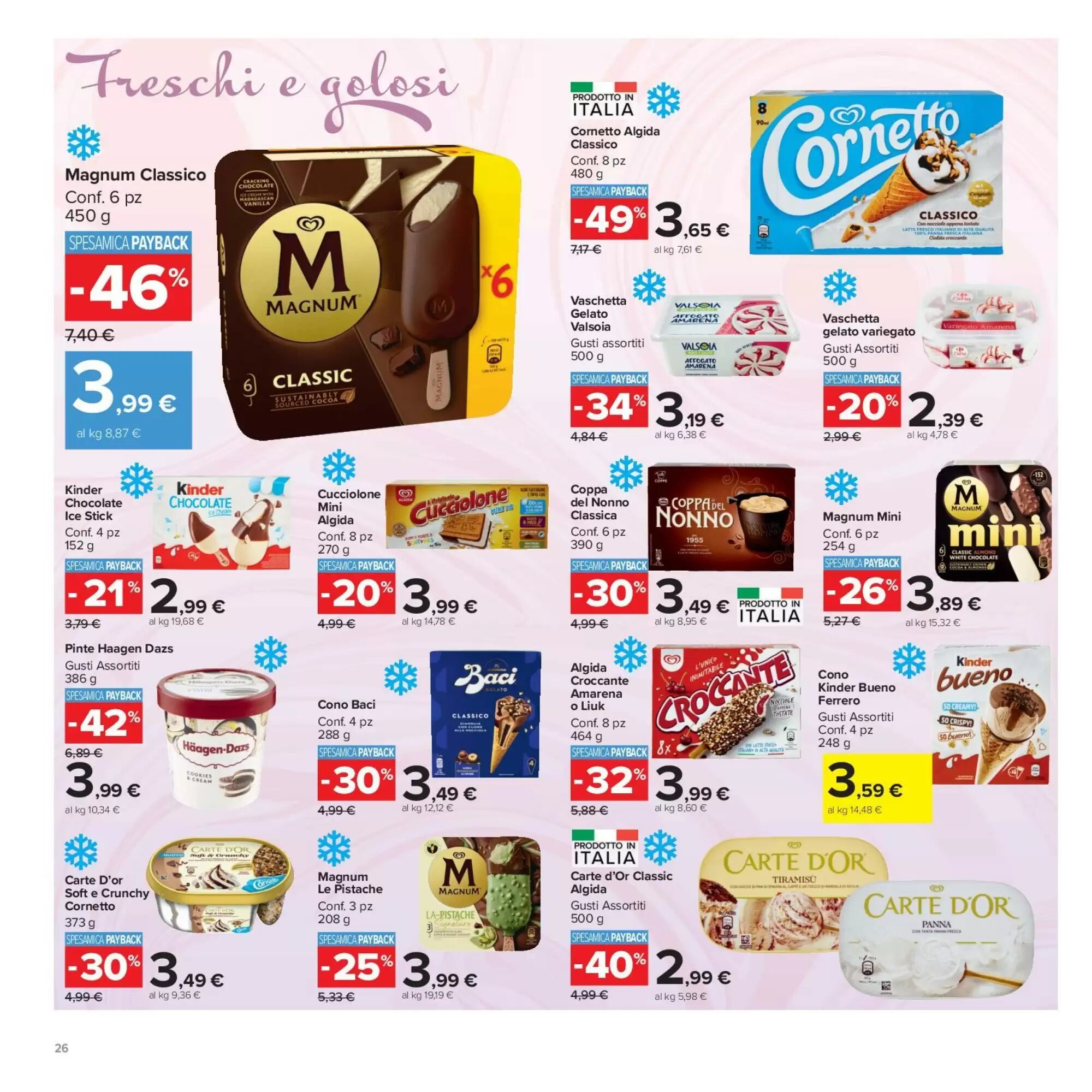 Volantino promozionale Carrefour Market  valide dal 15/09/2026 - Pagina 26.