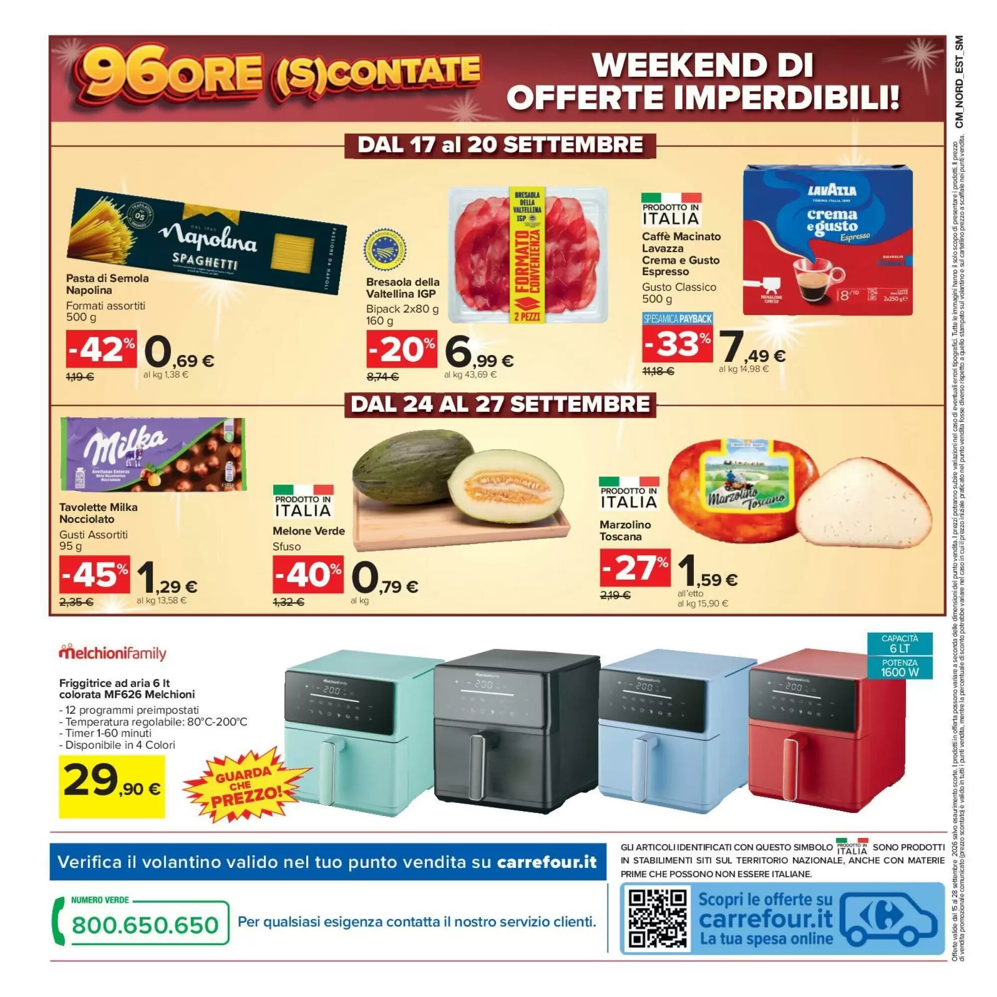 Volantino promozionale Carrefour Market  valide dal 15/09/2026 - Pagina 30.
