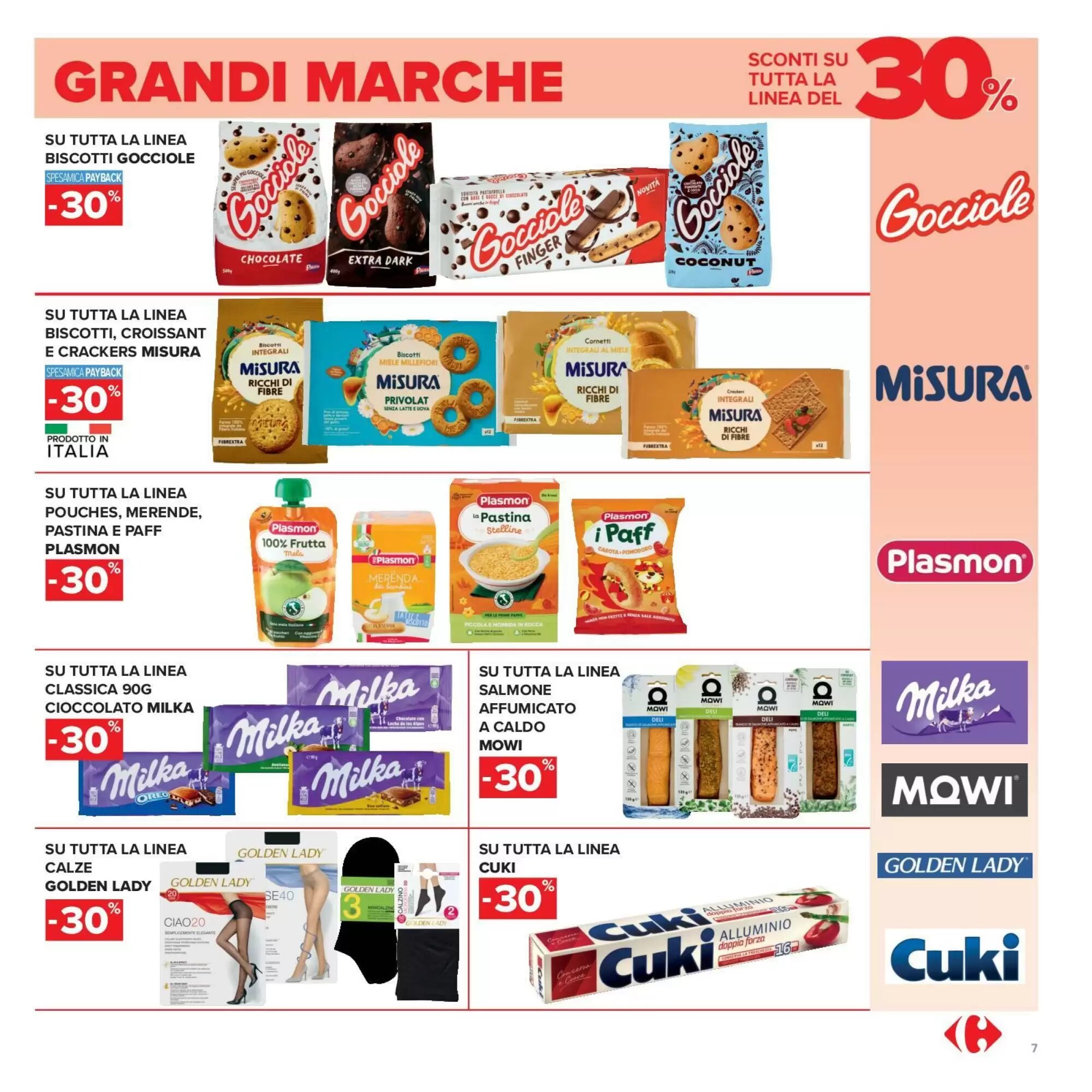 Volantino promozionale Carrefour Market  valide dal 15/09/2026 - Pagina 7.