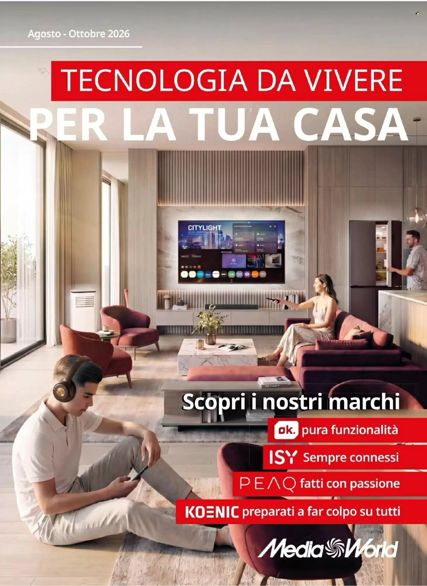 Volantino promozionale MediaWorld  valide dal 15/09/2026 - Pagina 1.