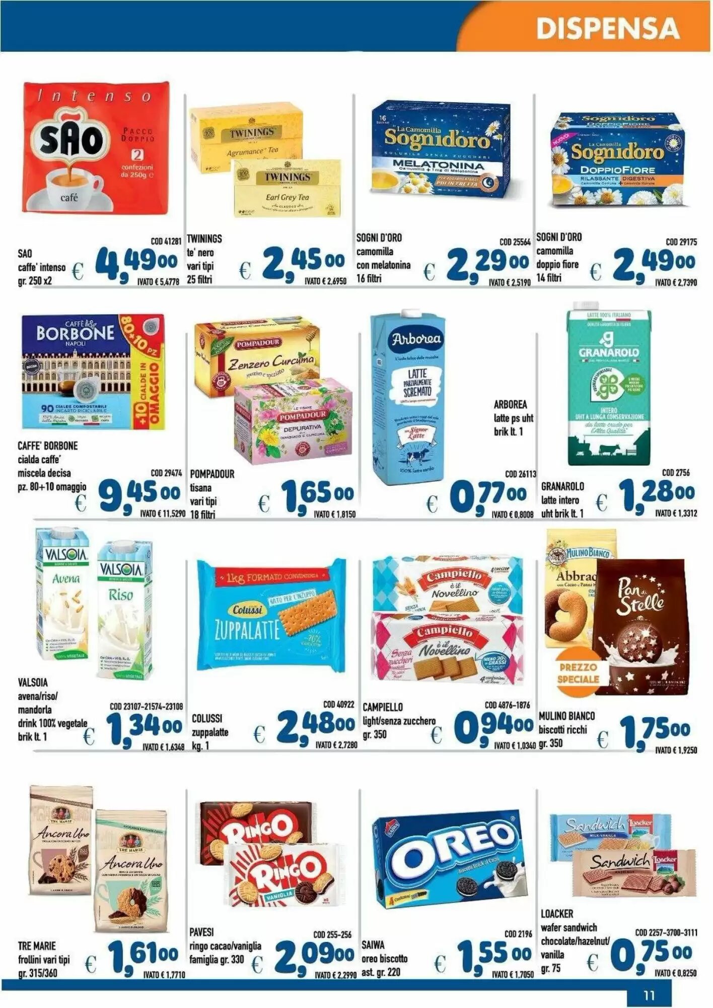 Volantino promozionale Del Prete Distribuzioni  valide dal 15/09/2026 - Pagina 11.