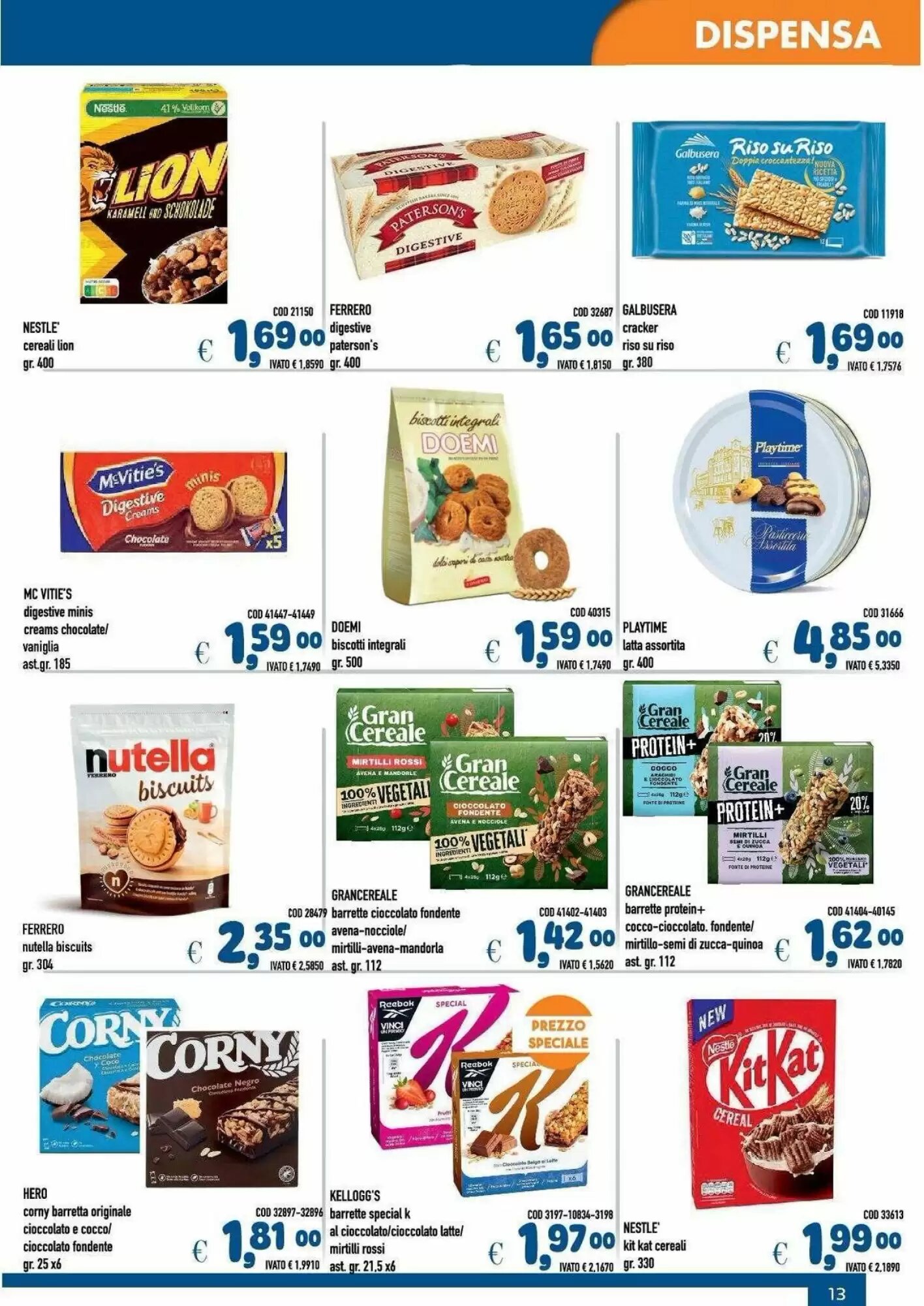 Volantino promozionale Del Prete Distribuzioni  valide dal 15/09/2026 - Pagina 13.