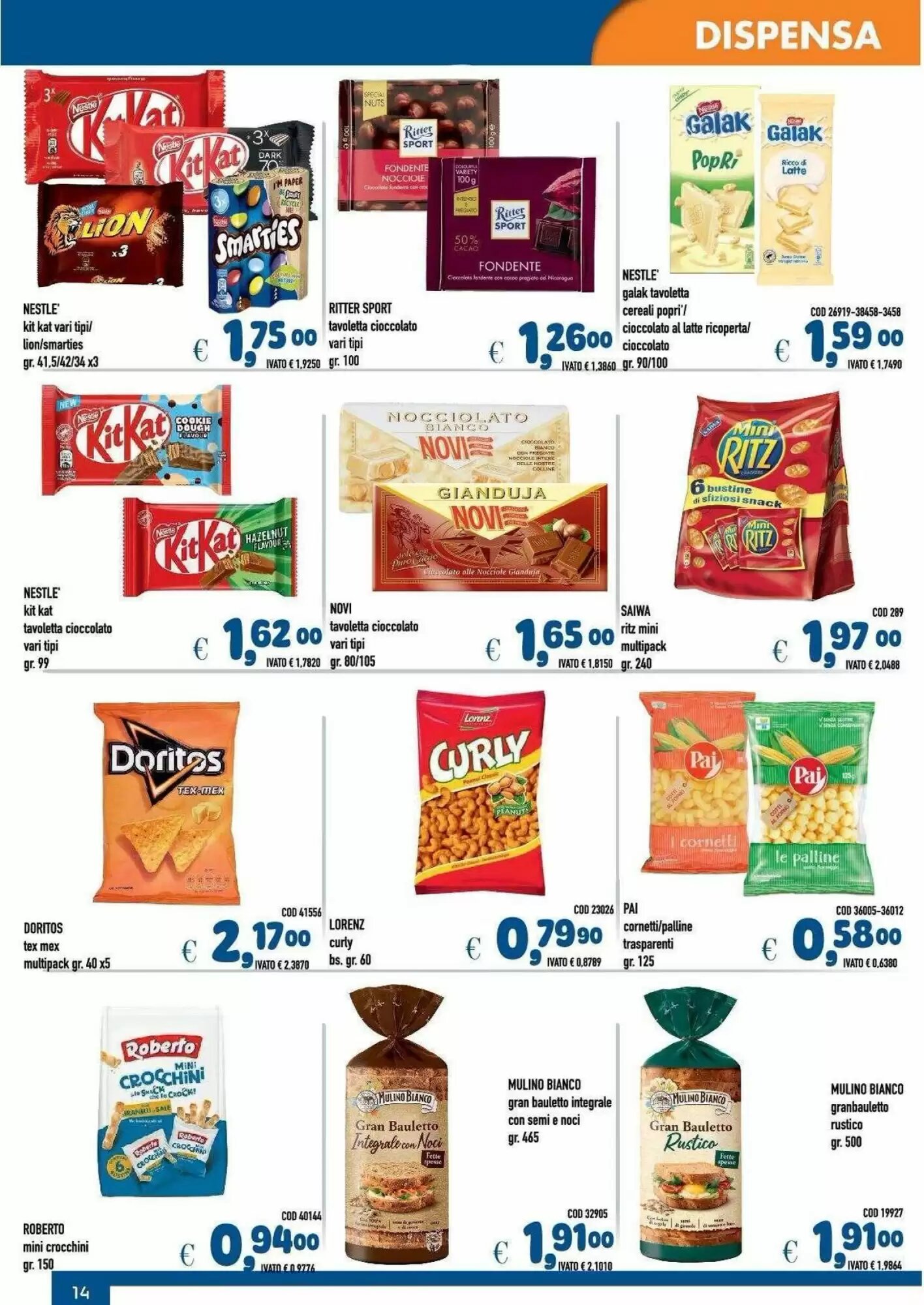 Volantino promozionale Del Prete Distribuzioni  valide dal 15/09/2026 - Pagina 14.