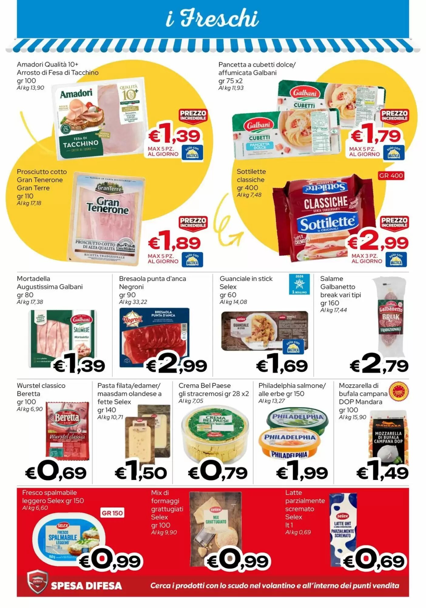 Volantino promozionale MAX Supermercati  valide dal 15/09/2026 - Pagina 6.