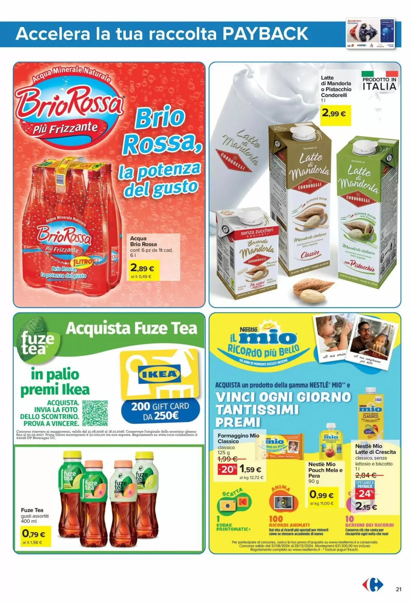 Volantino promozionale Carrefour Iper  valide dal 15/09/2026 - Pagina 21.