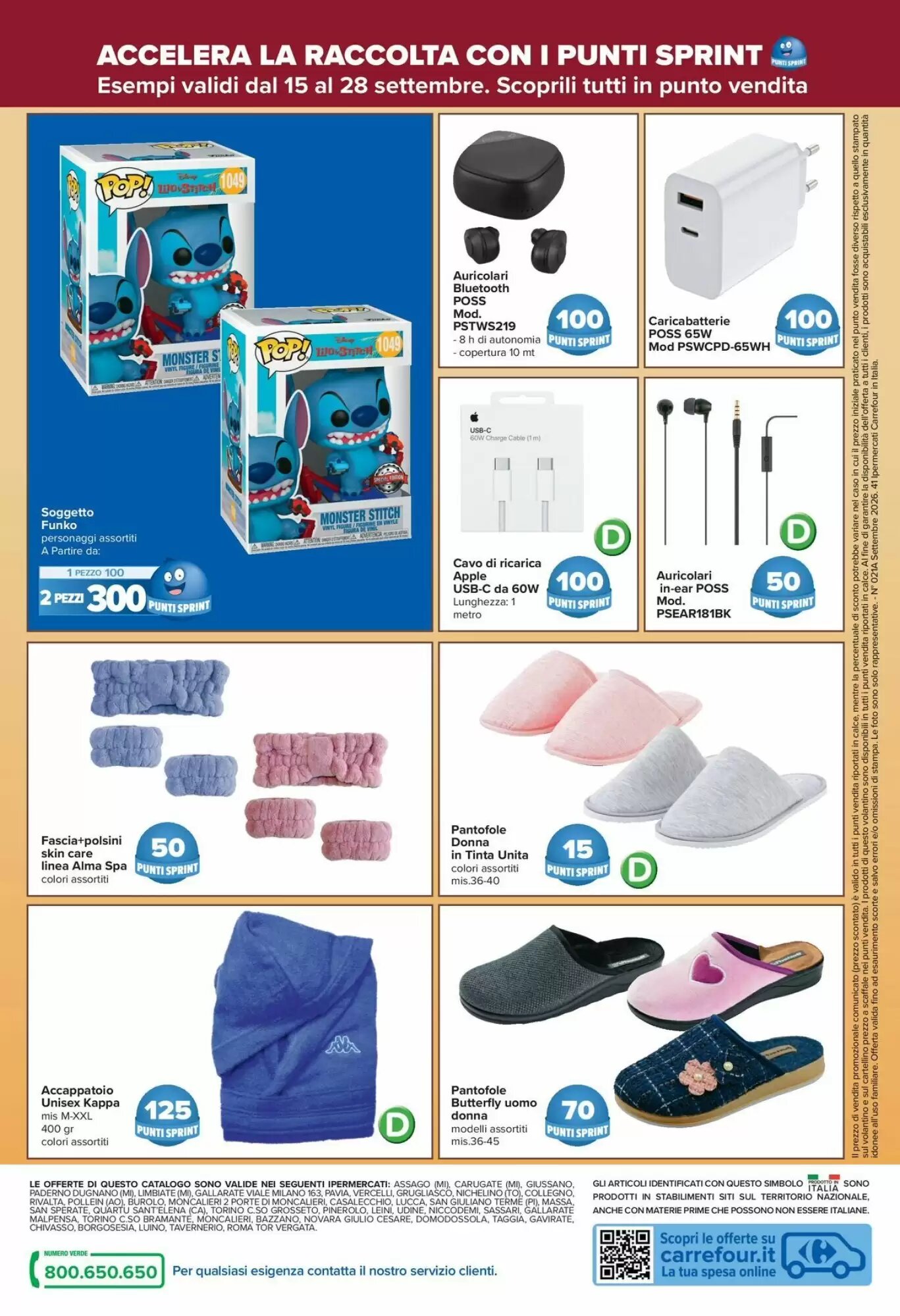 Volantino promozionale Carrefour Iper  valide dal 15/09/2026 - Pagina 24.