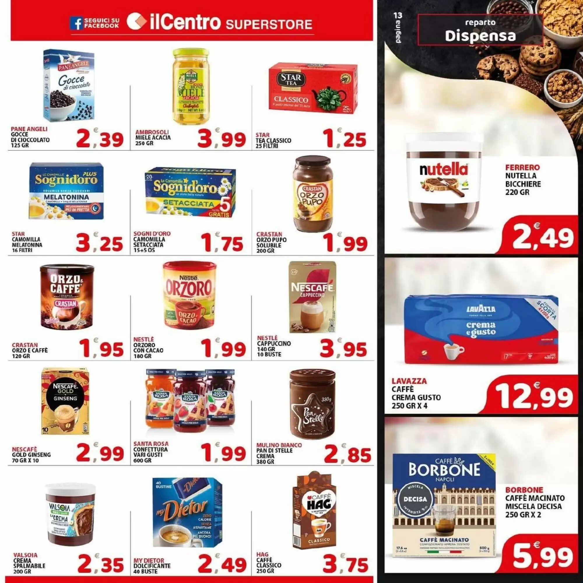 Volantino promozionale Il Centro Superstore  valide dal 16/09/2026 - Pagina 13.